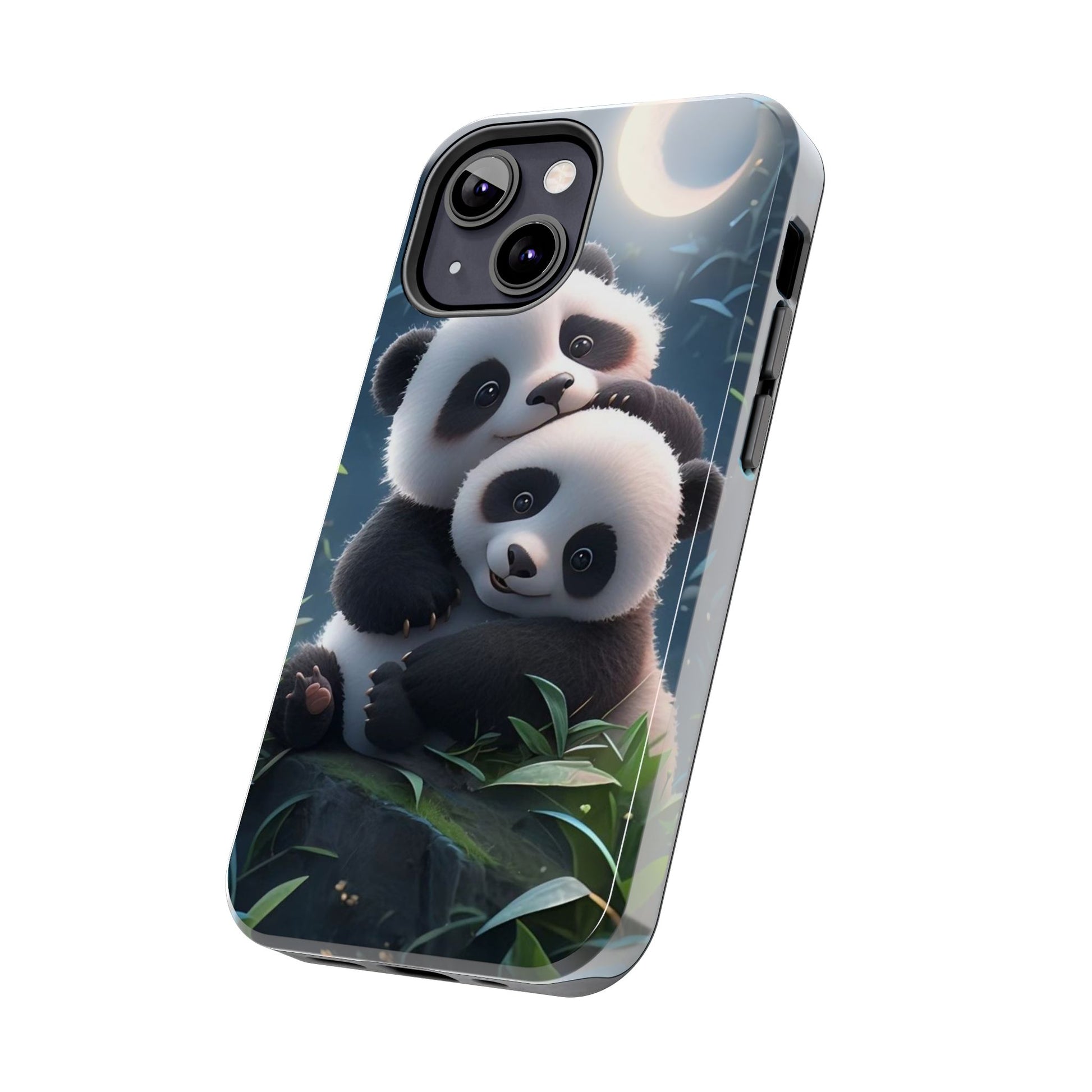 Hugging Pandas Theme Phone Cases for iPhones & Samsung Phones