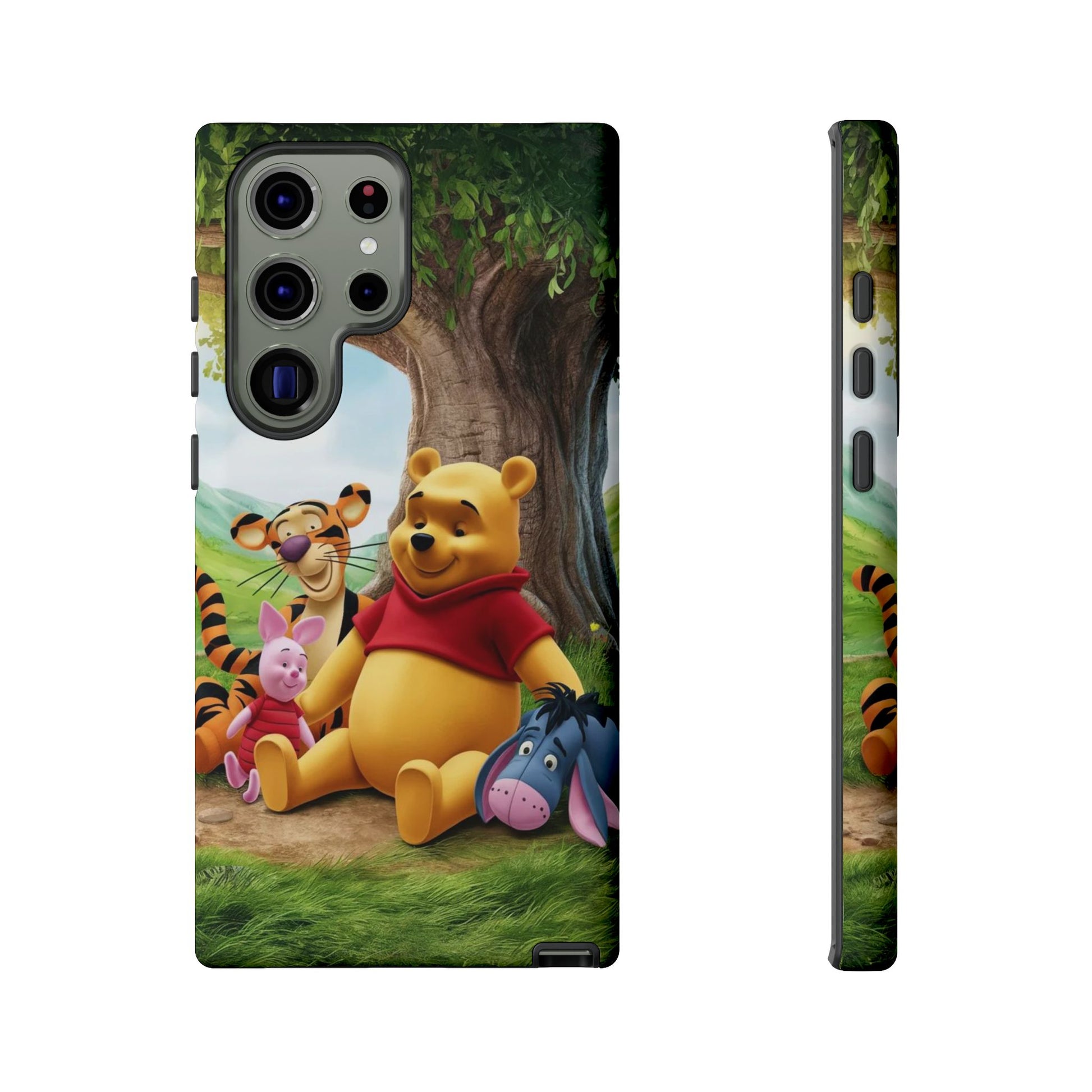 Cute Pooh Bear Phone Case, Tough Cases, Disney Phone for iPhones, Samsung, and Pixel