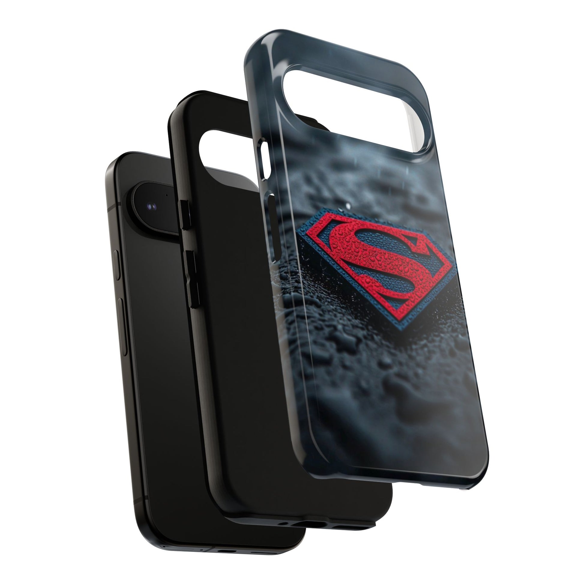 Superman Logo Tough Cases for iPhones, Samsung, and Pixel