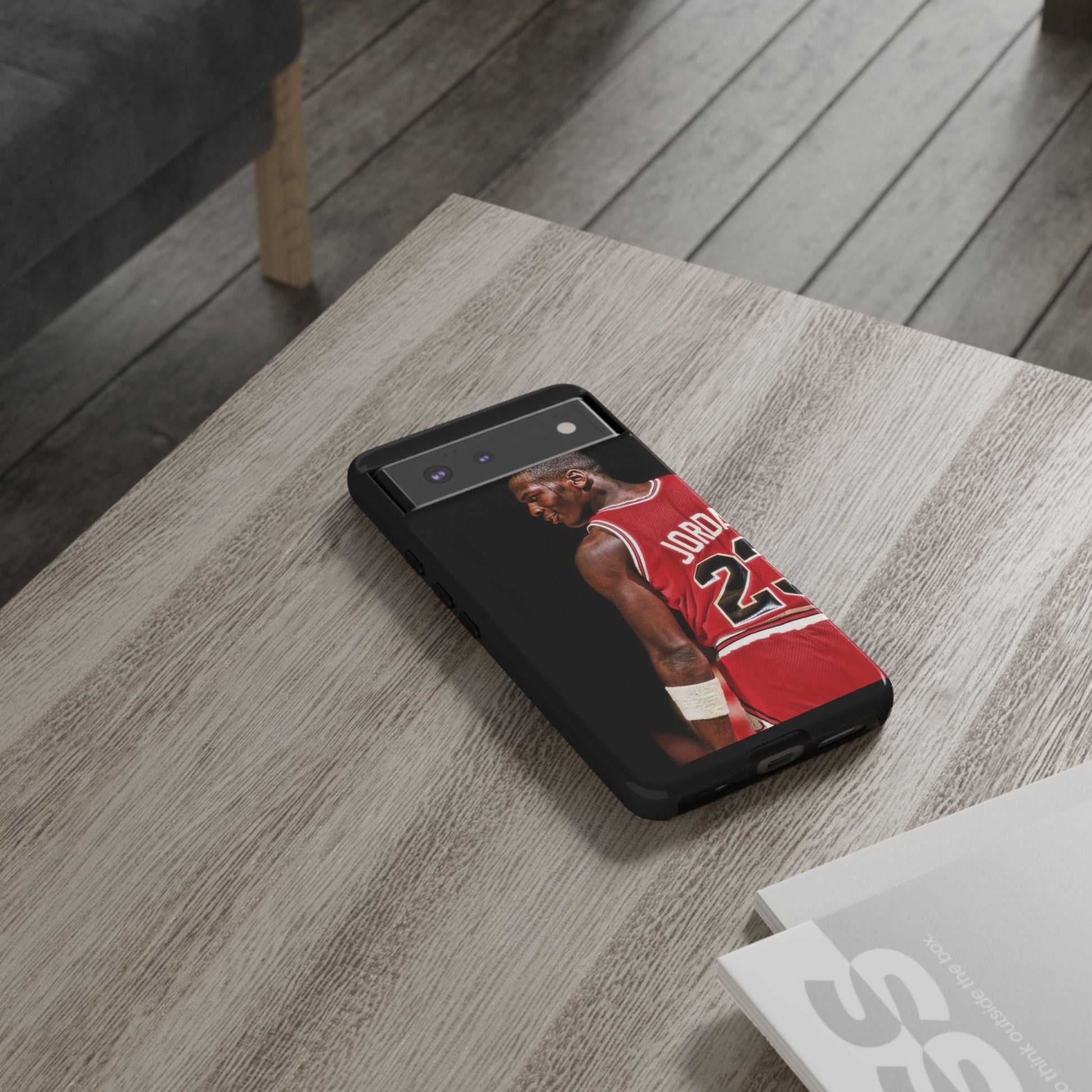 Basketball Legend Michael Jordan Tough Cases for iPhones, Samsung, and Pixel