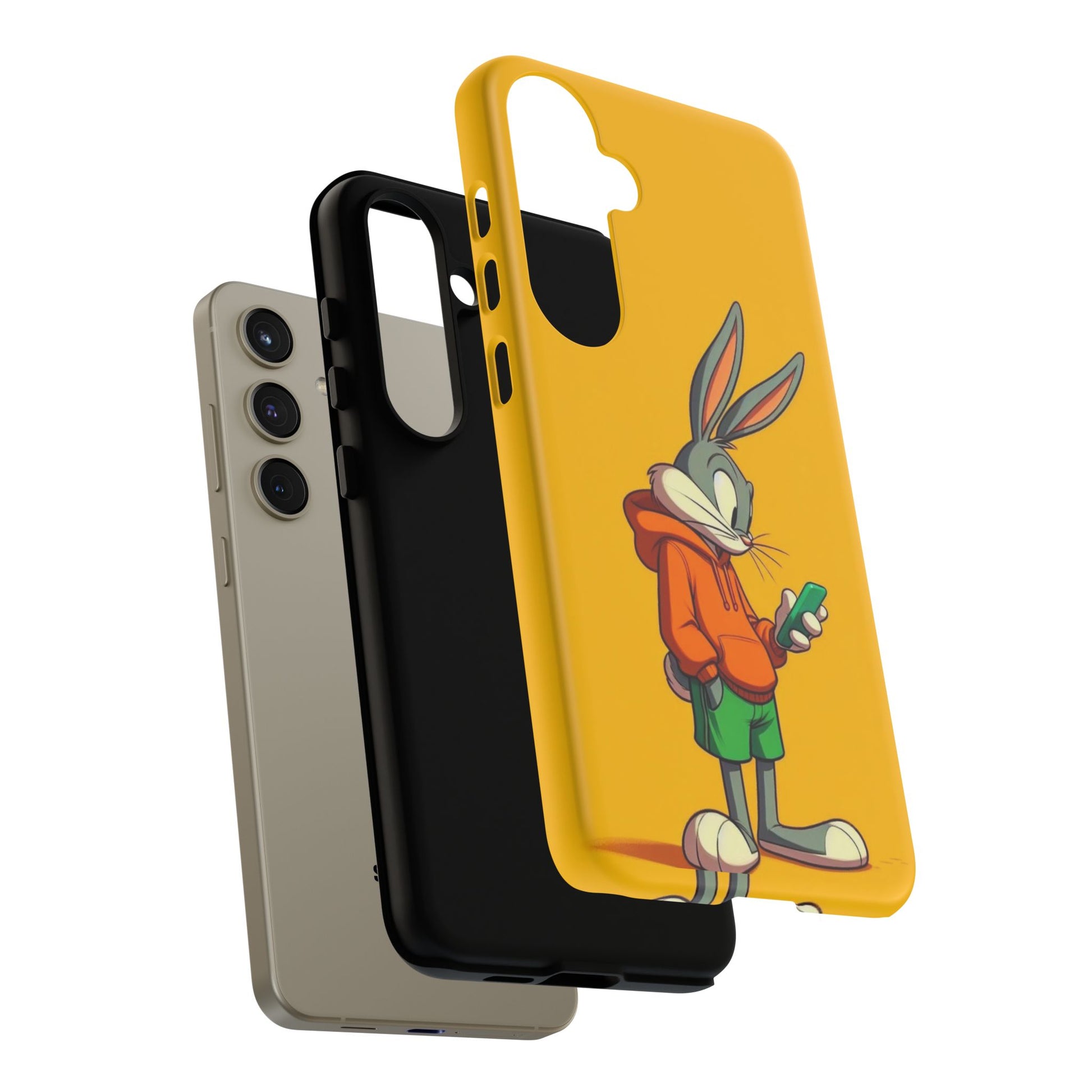 Bugs Bunny Tough Cases for iPhones, Samsung, and Pixel