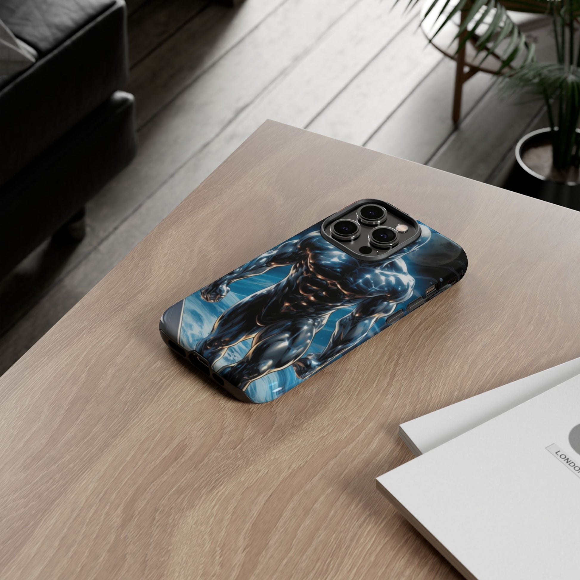 The Silver Surfer Comic Art Phone Case, Tough Cases for iPhones, Samsung, and Pixel