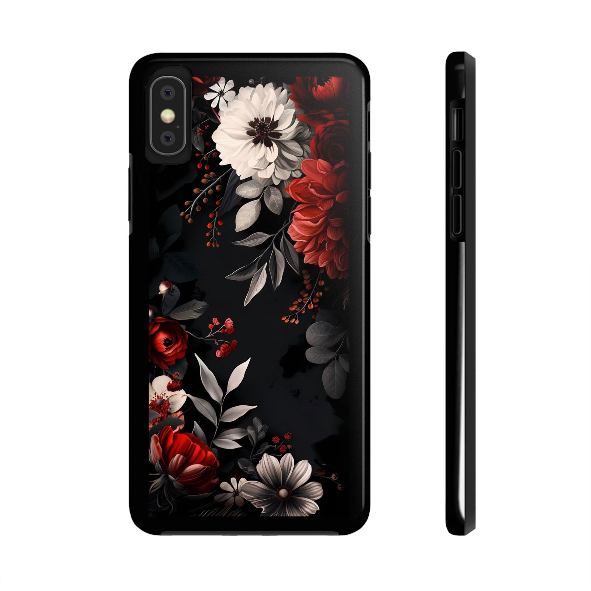 Floral Design Tough Phone Cases for iPhone & Samsung Galaxy Phones