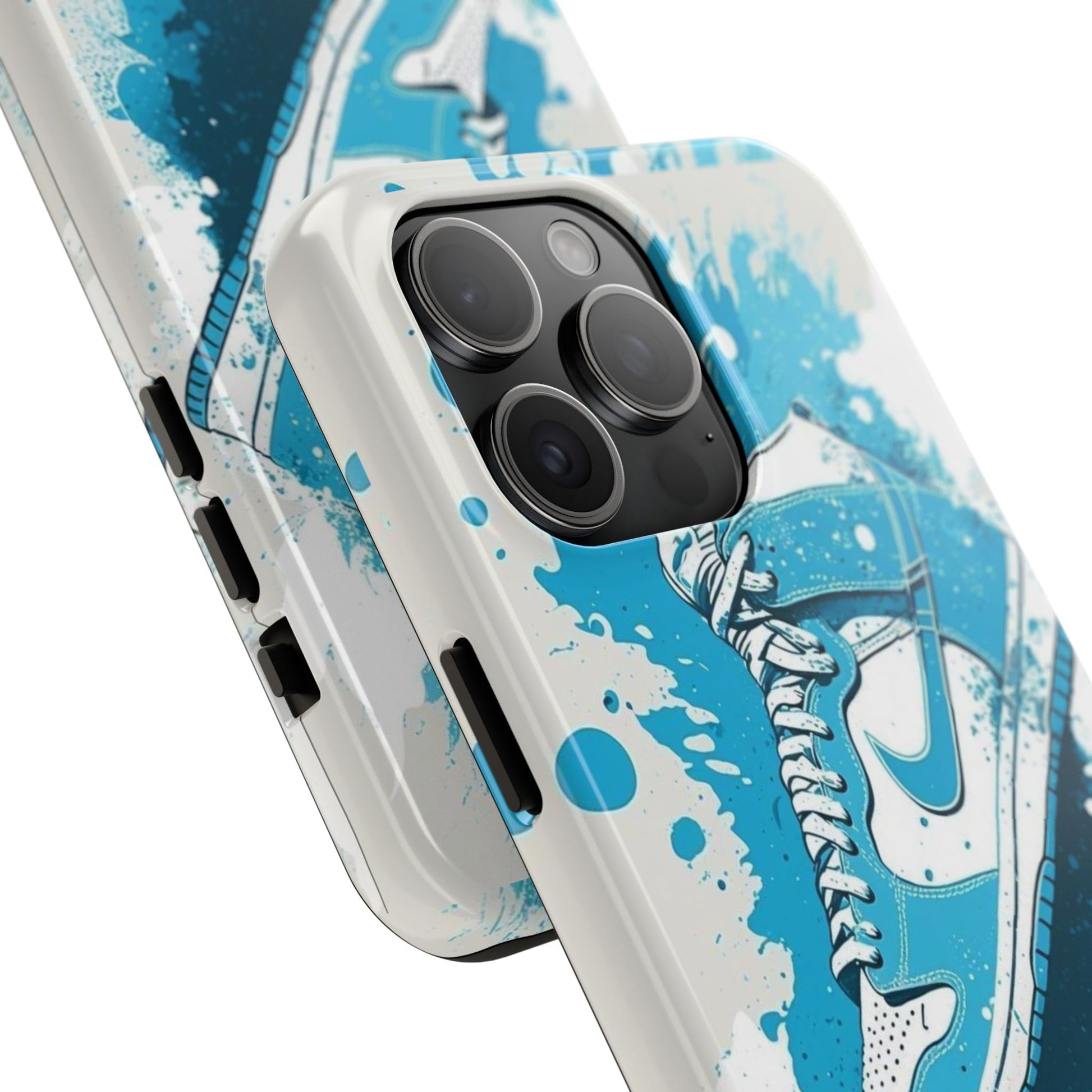 Baby Blue Jordan's Theme Phone Cases for Iphones & Samsung Phones
