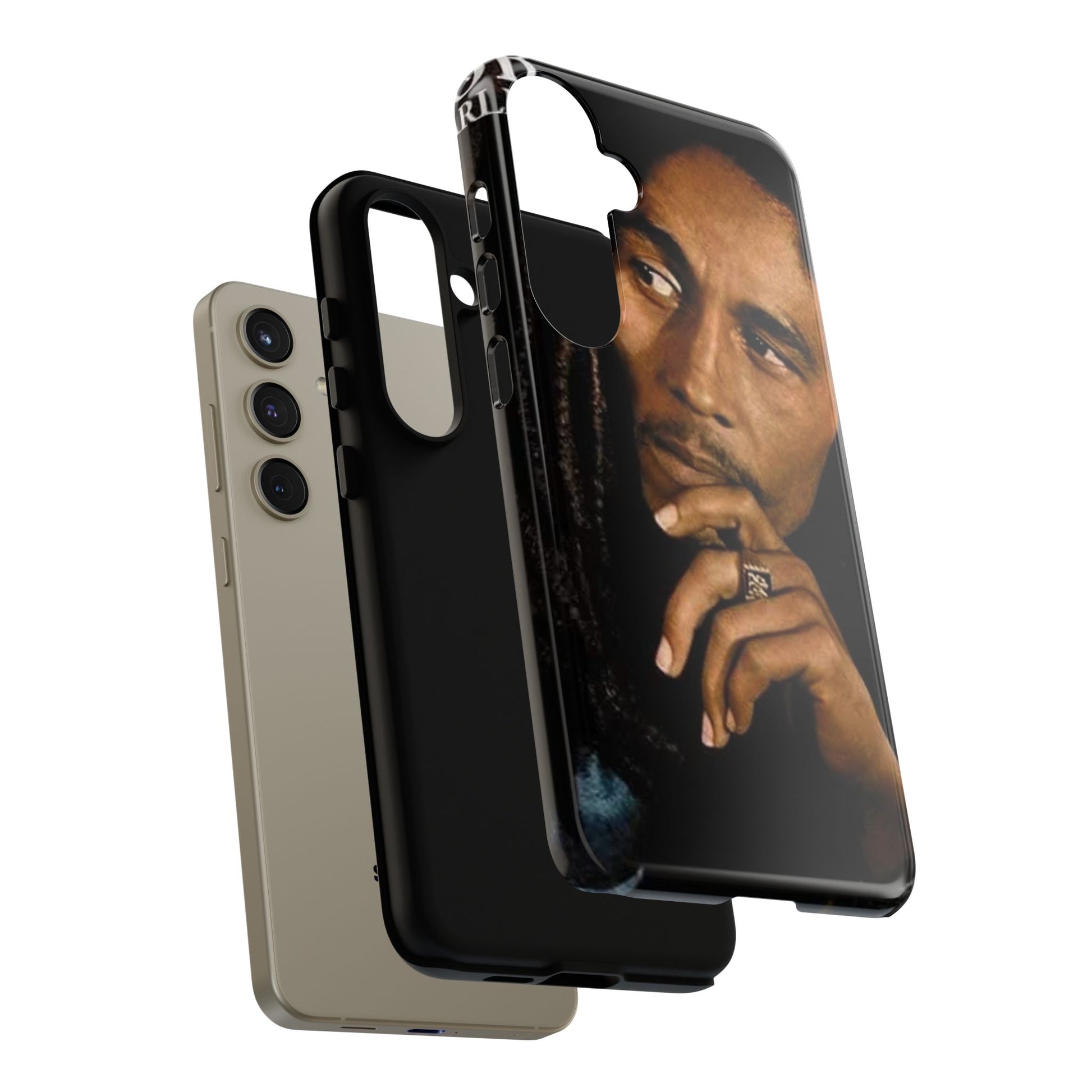 Marley Reggae Tough Cases for iPhones, Samsung, and Pixel