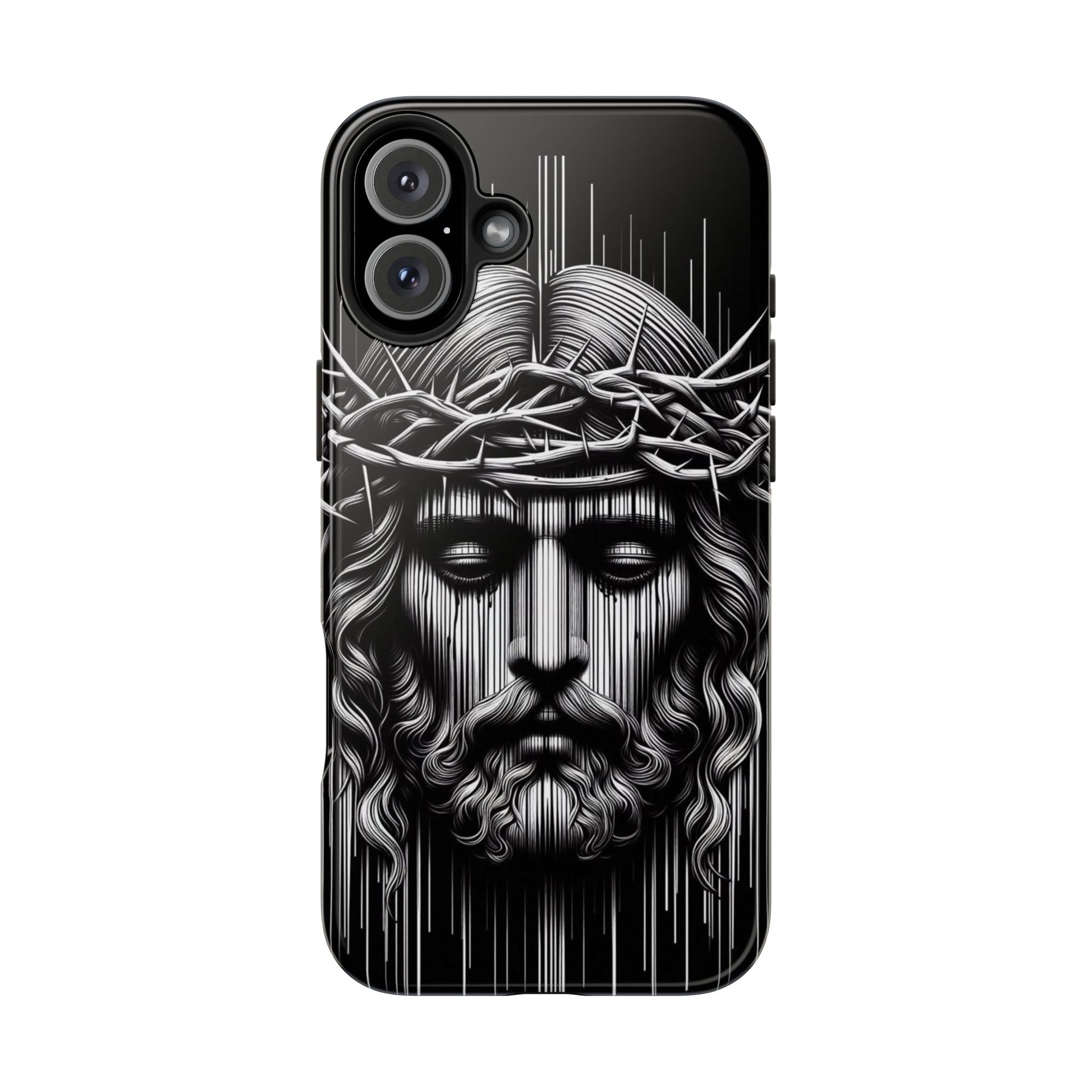 Jesus The King Crown Christian Phone Cases for iPhones & Samsung Phones