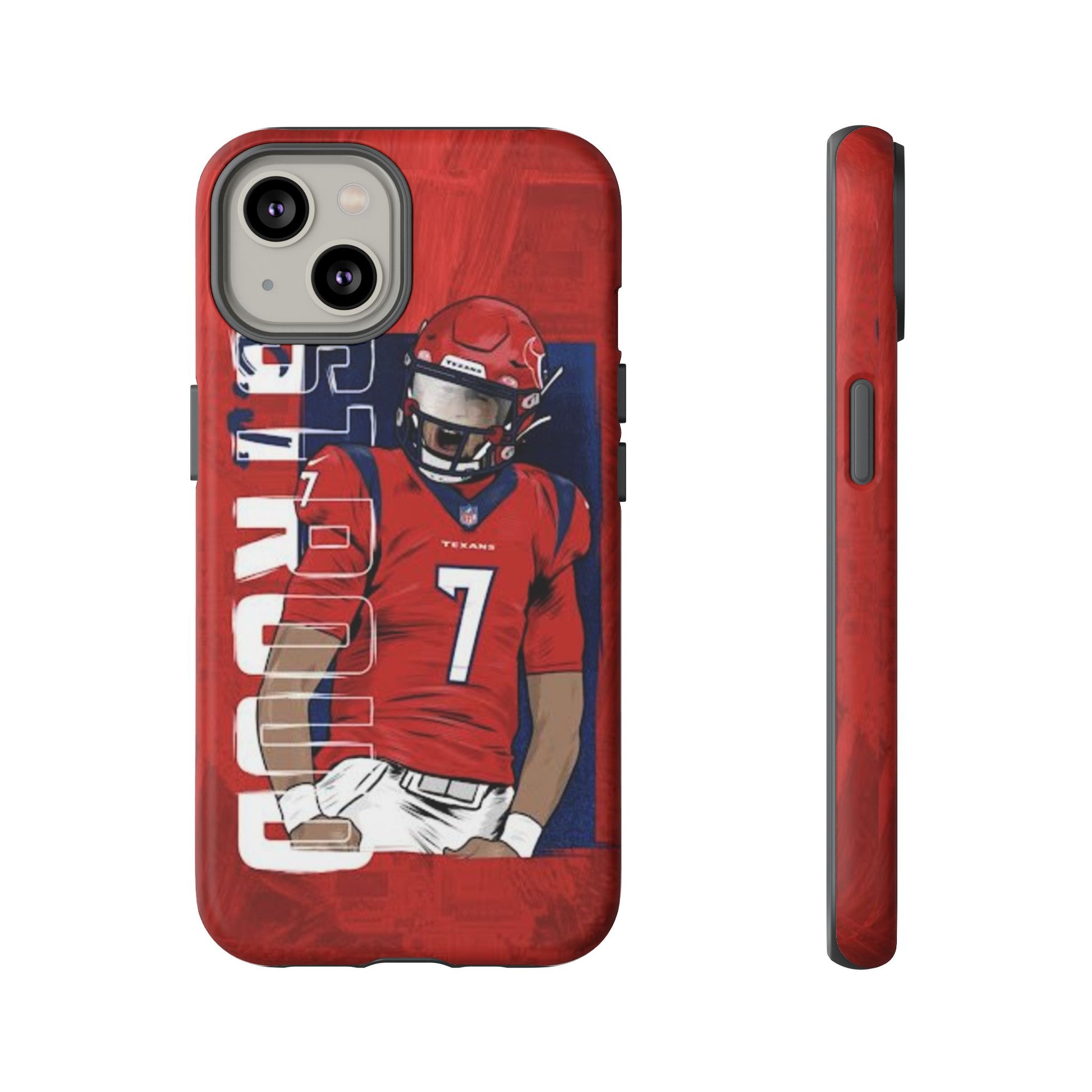 Houston Texans Football CJ Stroud Tough Cases for iPhones, Samsung, and Pixel