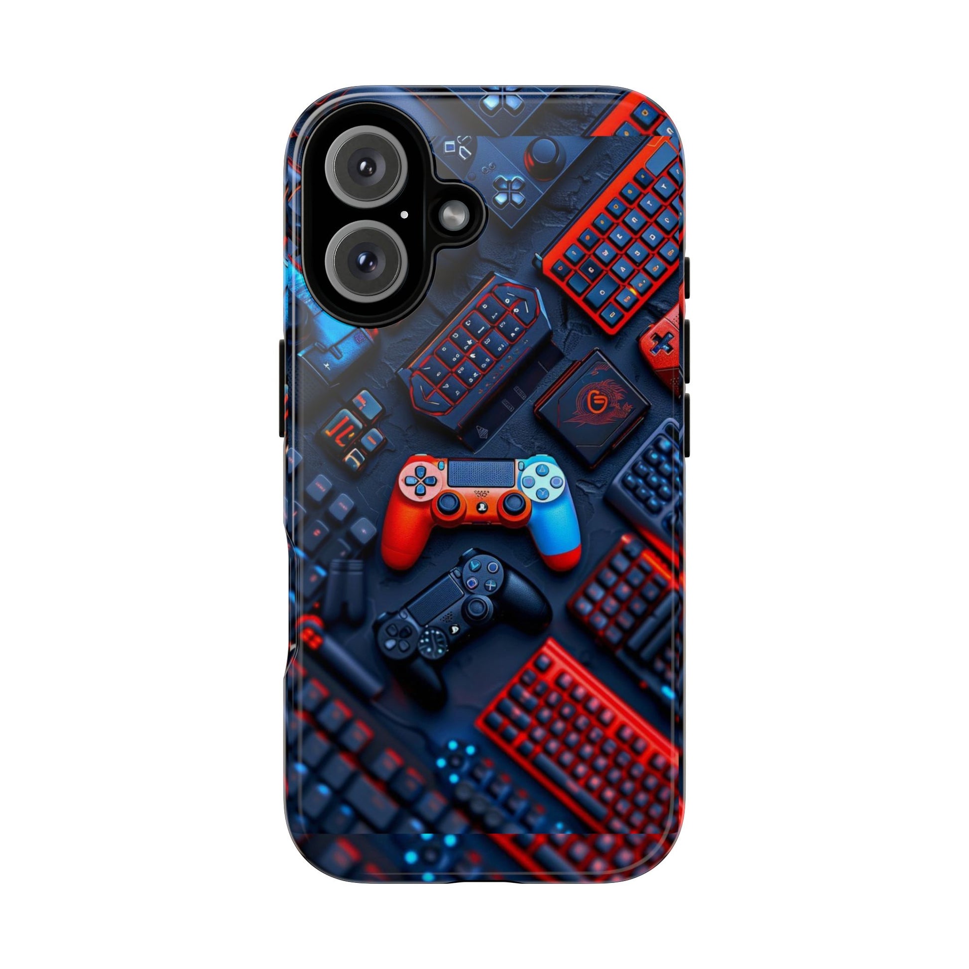 Gamer Themed Controllers Tough Cases for iPhones, Samsung, and Pixel