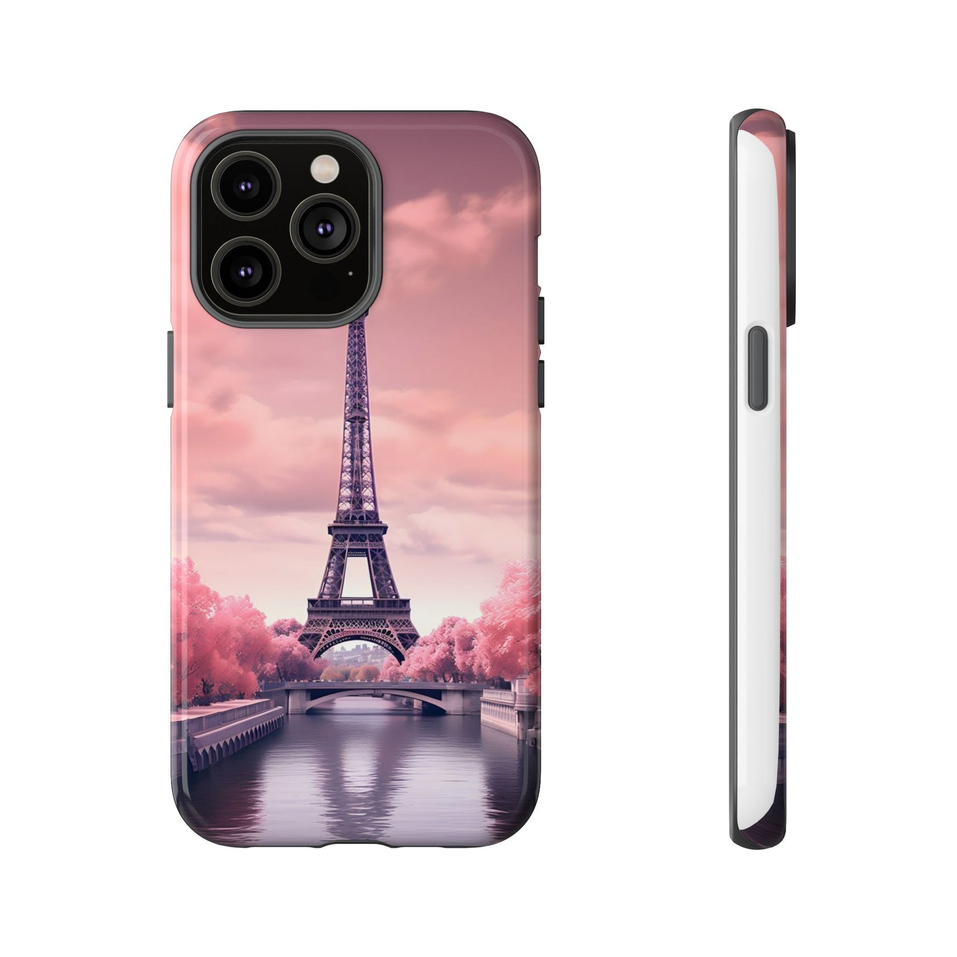 Eiffel Tower Paris Tough Cases for iPhones, Samsung, and Pixel