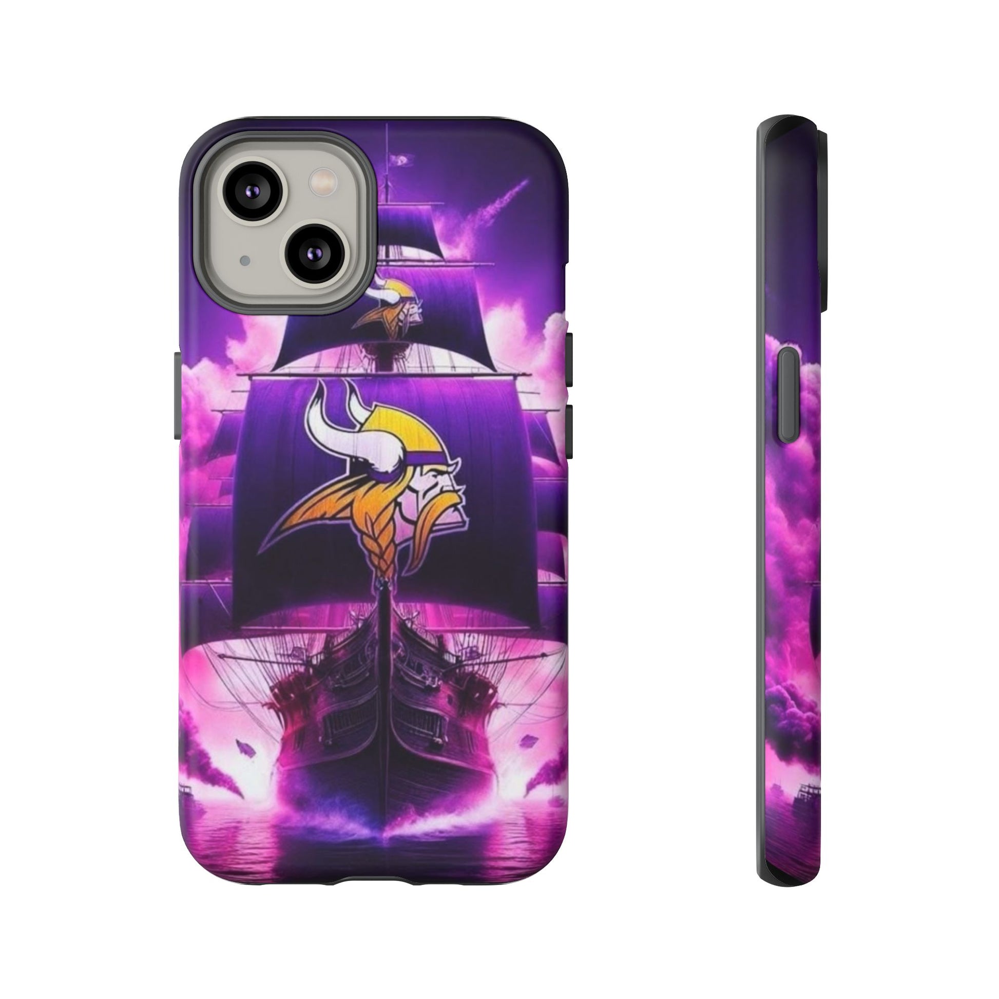 Minnesota Vikings Ship Football Phone Case, Tough Cases for iPhones, Samsung, and Pixel