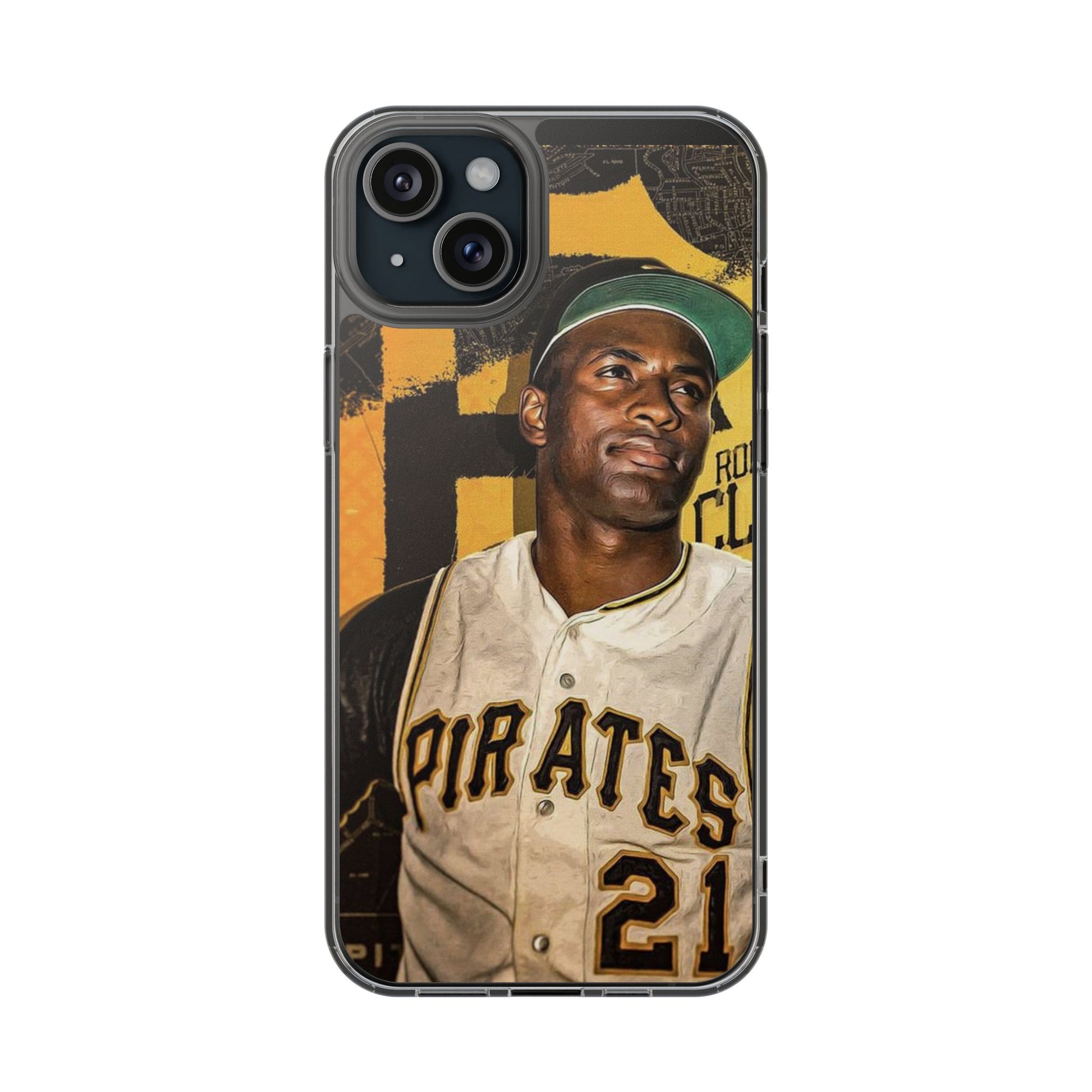 Clemente 21 Baseball Legend inspired Protective Iphone and Samsung case