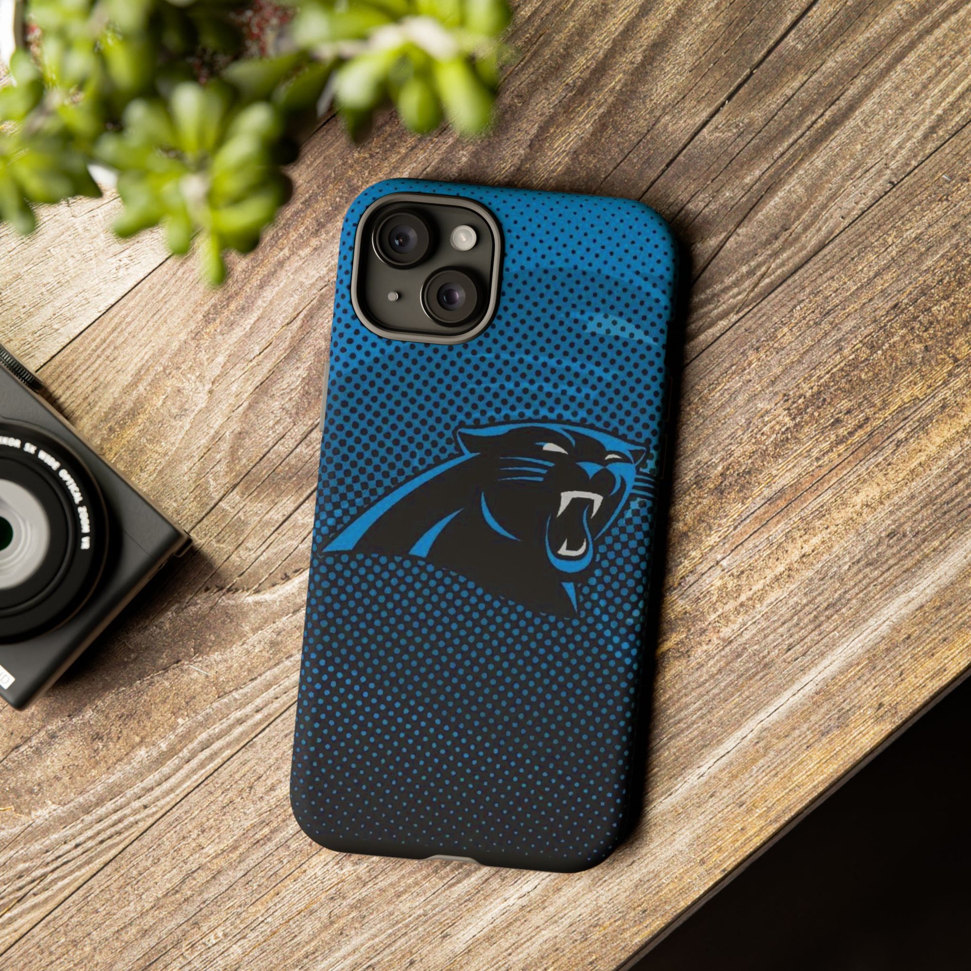Carolina Panthers Football Logo Tough Cases for iPhones, Samsung, and Pixel