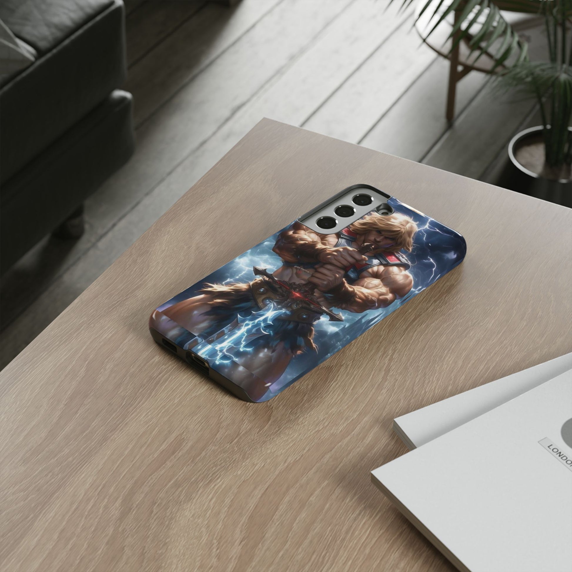 He-Man Masters of the Universe Tough Cases for iPhones, Samsung, and Pixel