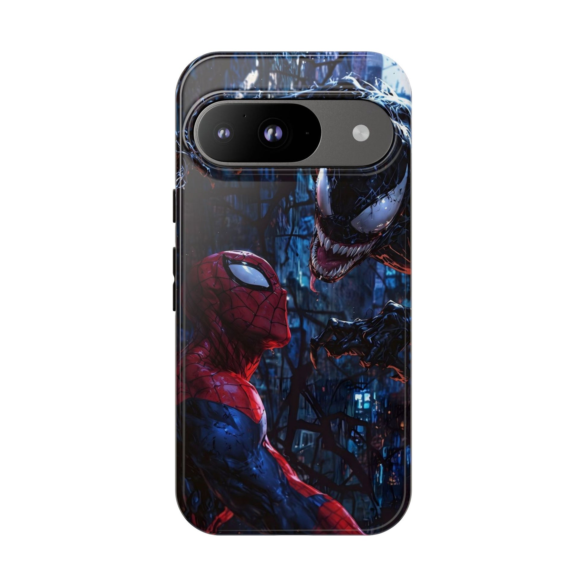 Venom x Spiderman Phone Case, Tough Cases for iPhones, Samsung, and Pixel
