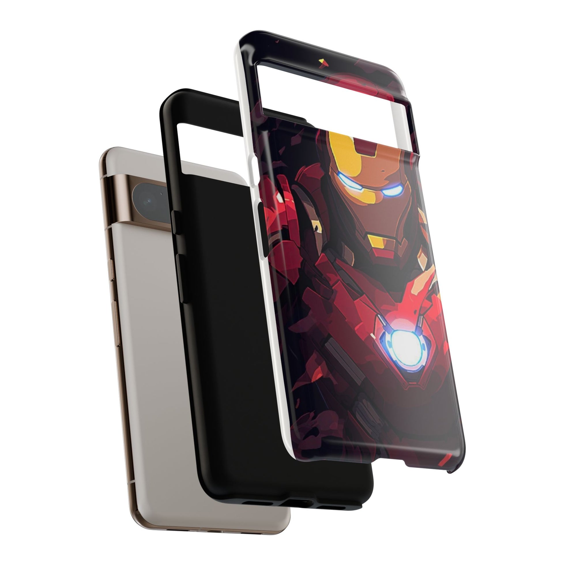 Invincible Iron Man Tough Cases for iPhones, Samsung, and Pixel