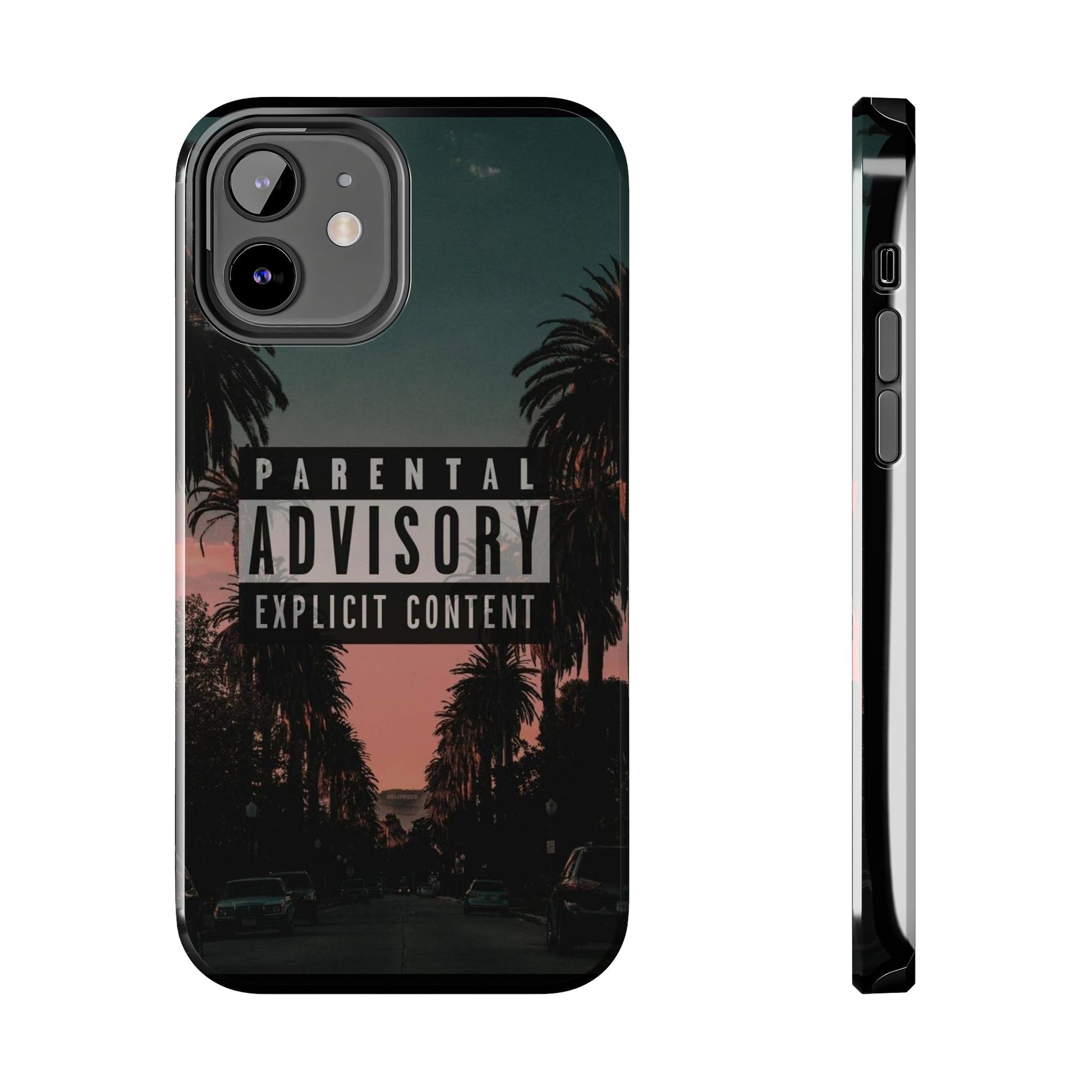 Parental Advisory Tough Phone Cases for Iphones & Samsung Durable
