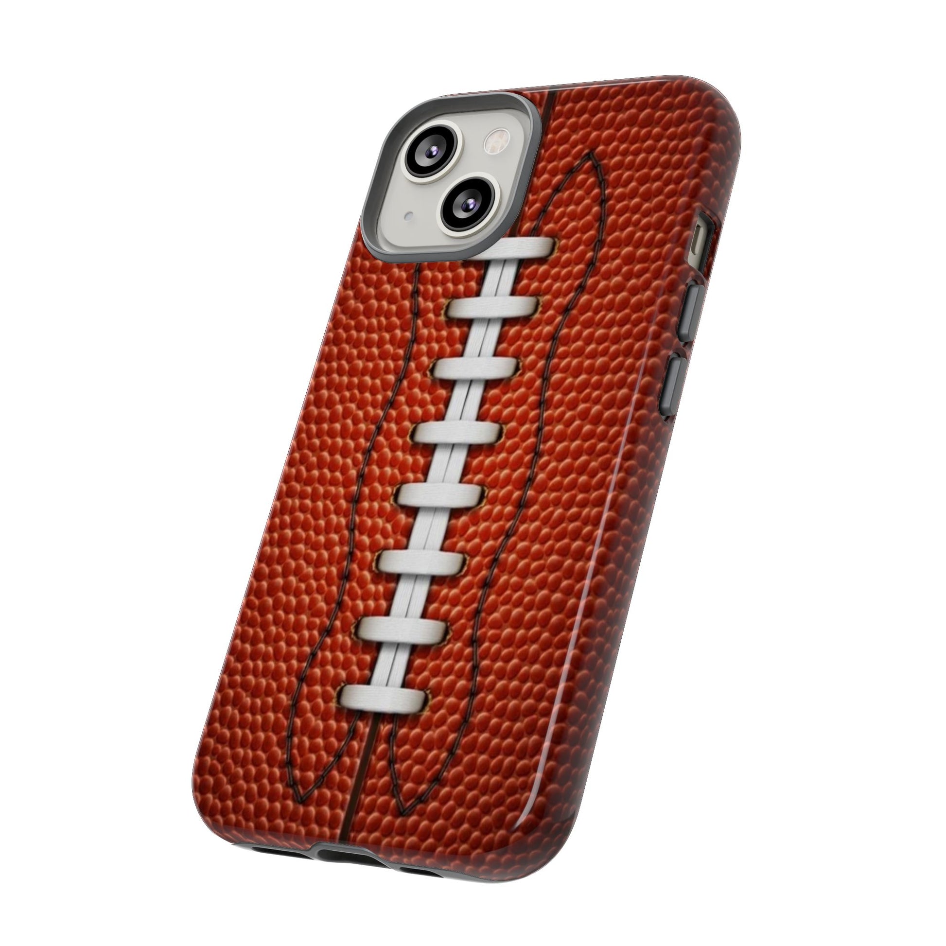 Football Pigskin Print Tough Cases for iPhones, Samsung, and Pixel