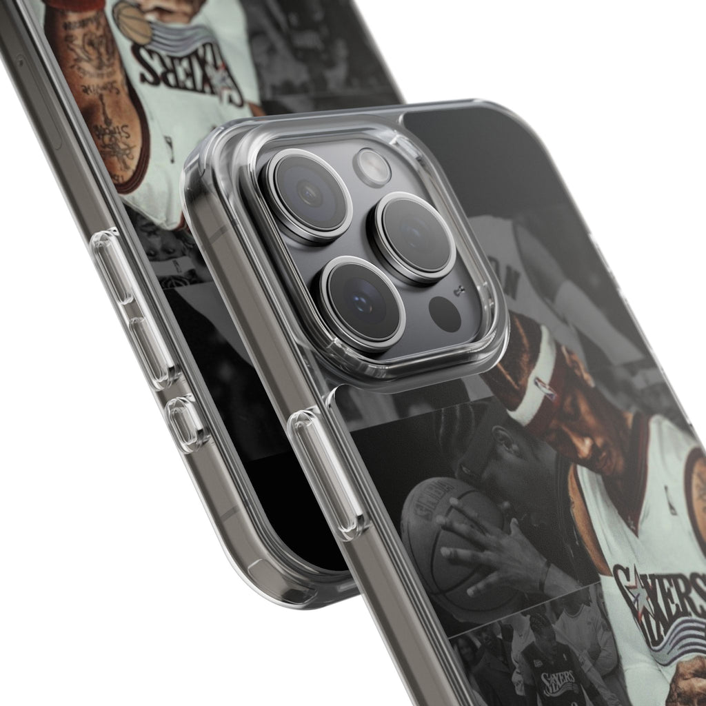 Basketball Phone Case, Iverson Theme, iPhone Samsung, Sports Fan Gift,