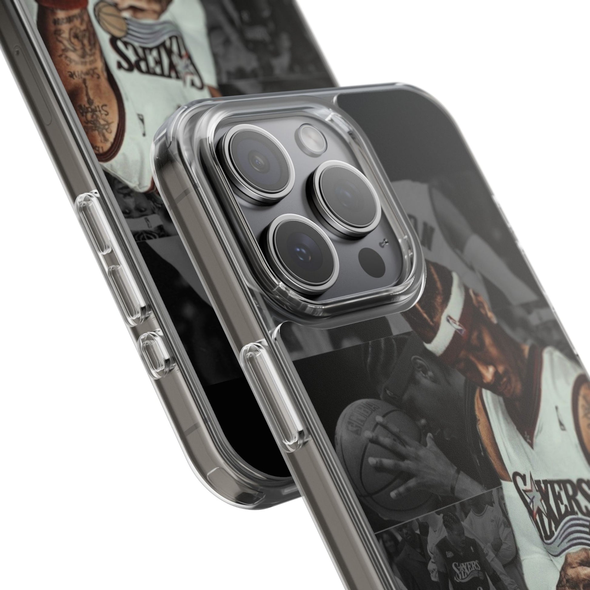 Basketball Phone Case, Iverson Theme, iPhone Samsung, Sports Fan Gift,