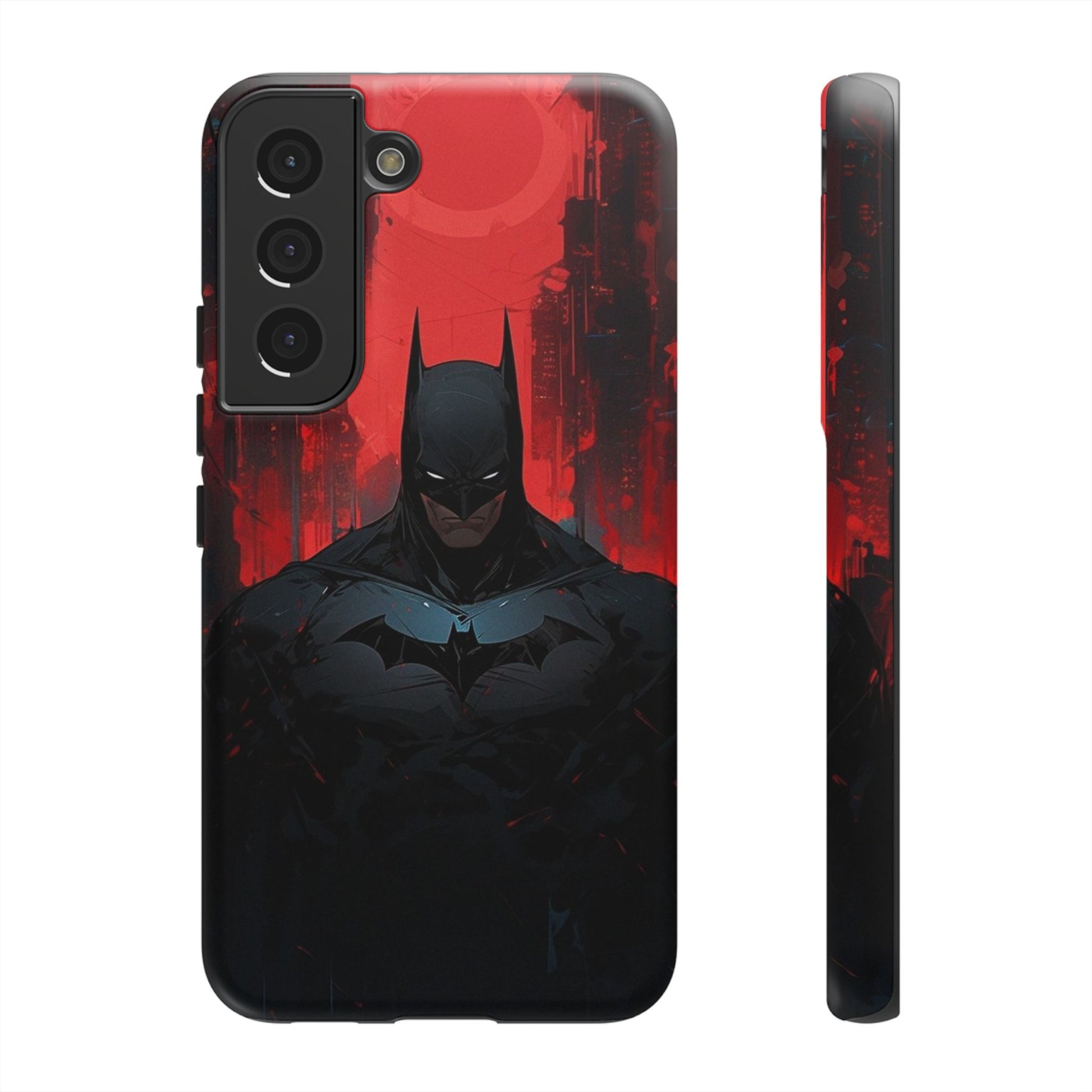 The Dark Knight Batman Tough Cases for iPhones, Samsung, and Pixel