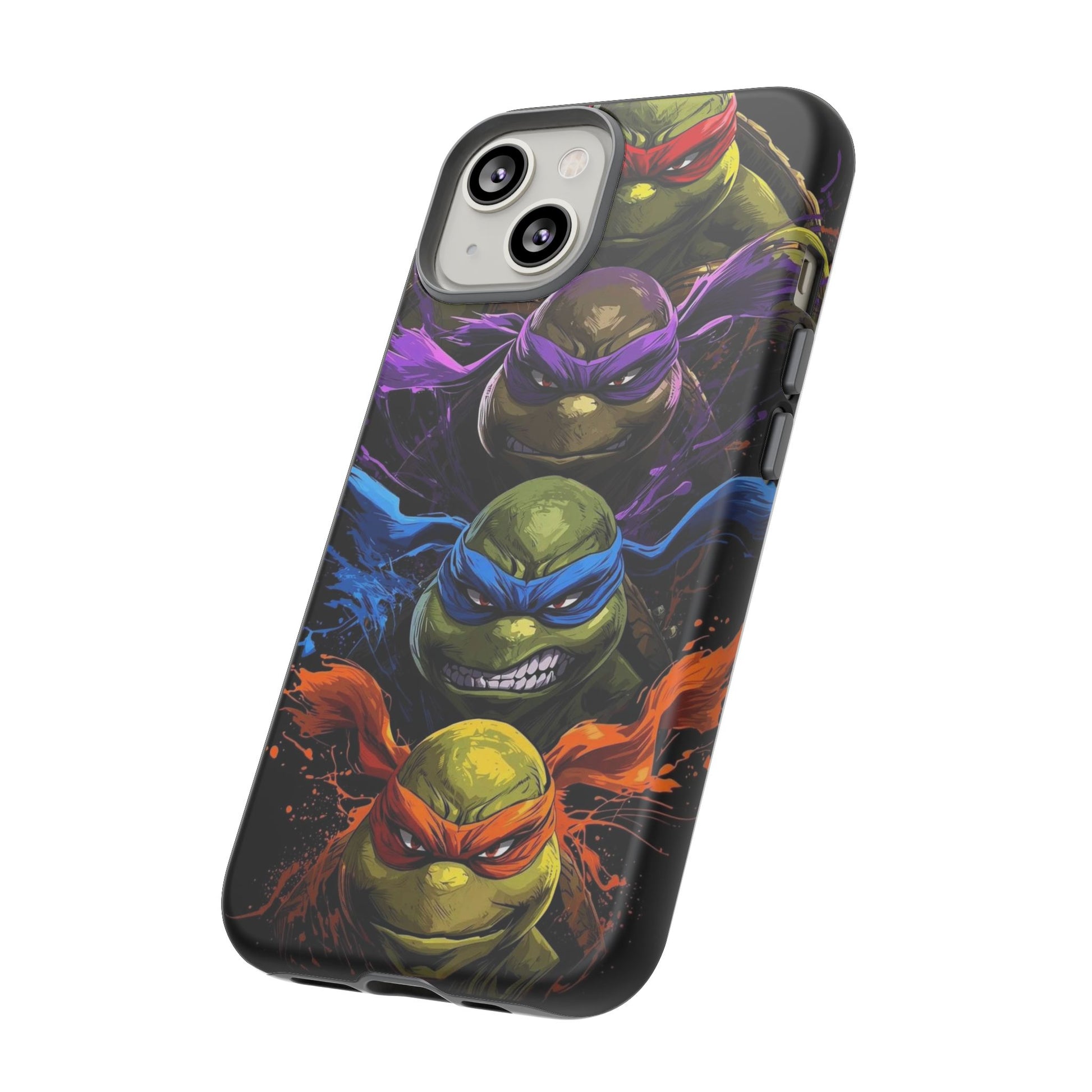 Ninja Turtles Tough Cases for iPhones, Samsung, and Pixel