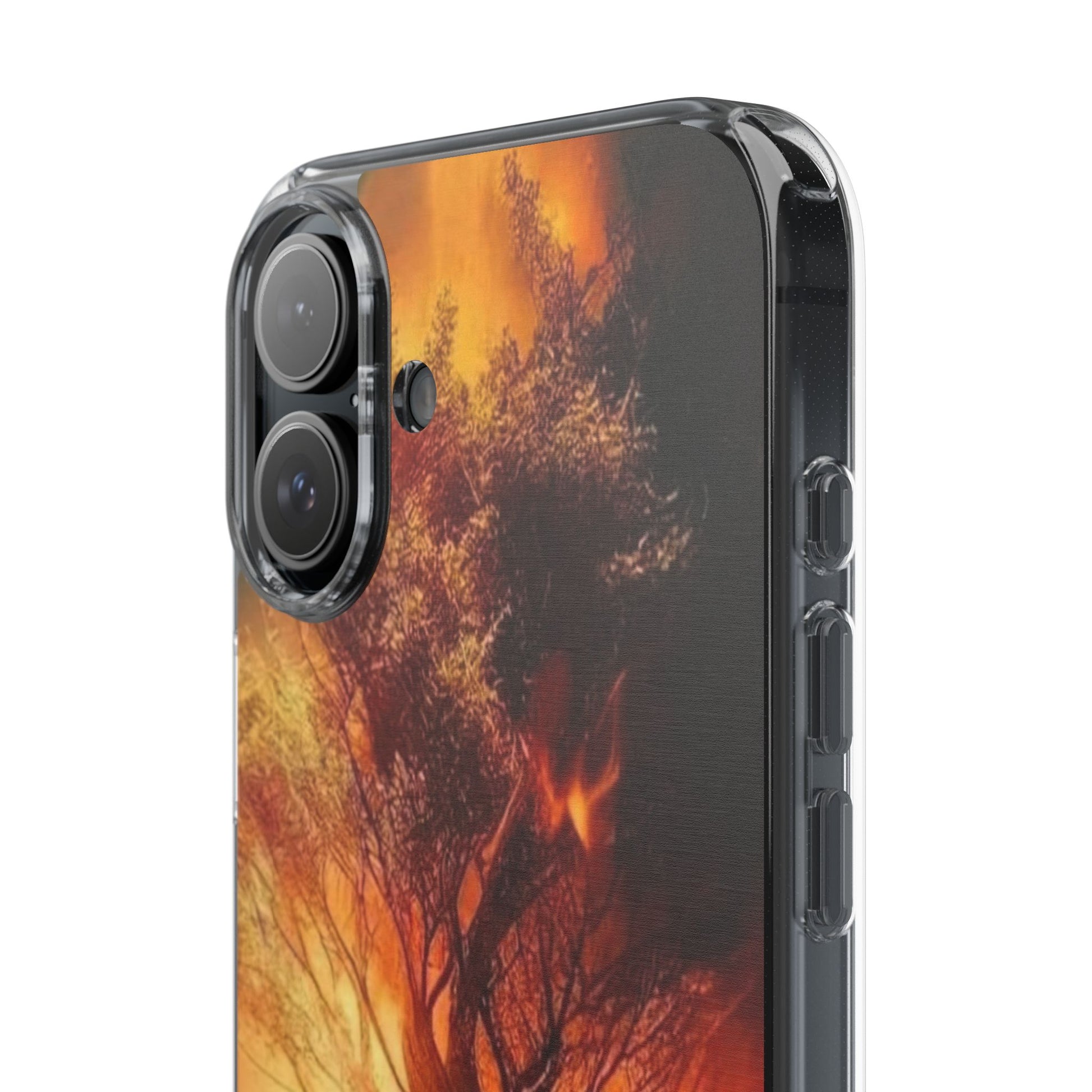 Phone Case, I Am Who I Am Bible Verse Clear Case for Iphone Samsung, Religious