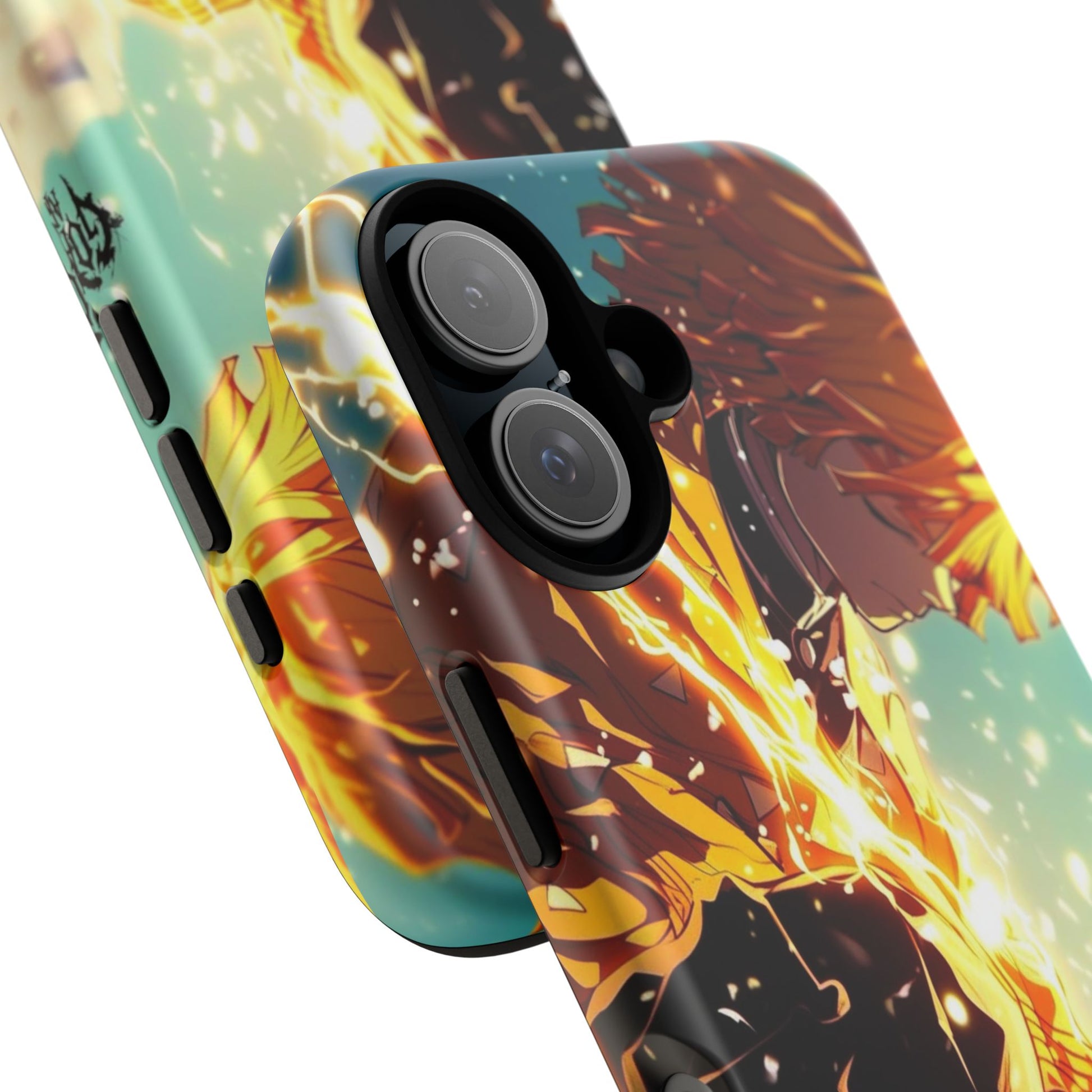 Demon Slayer Zenitsu Anime Theme Phone Case, Tough Cases for iPhones, Samsung, and Pixel