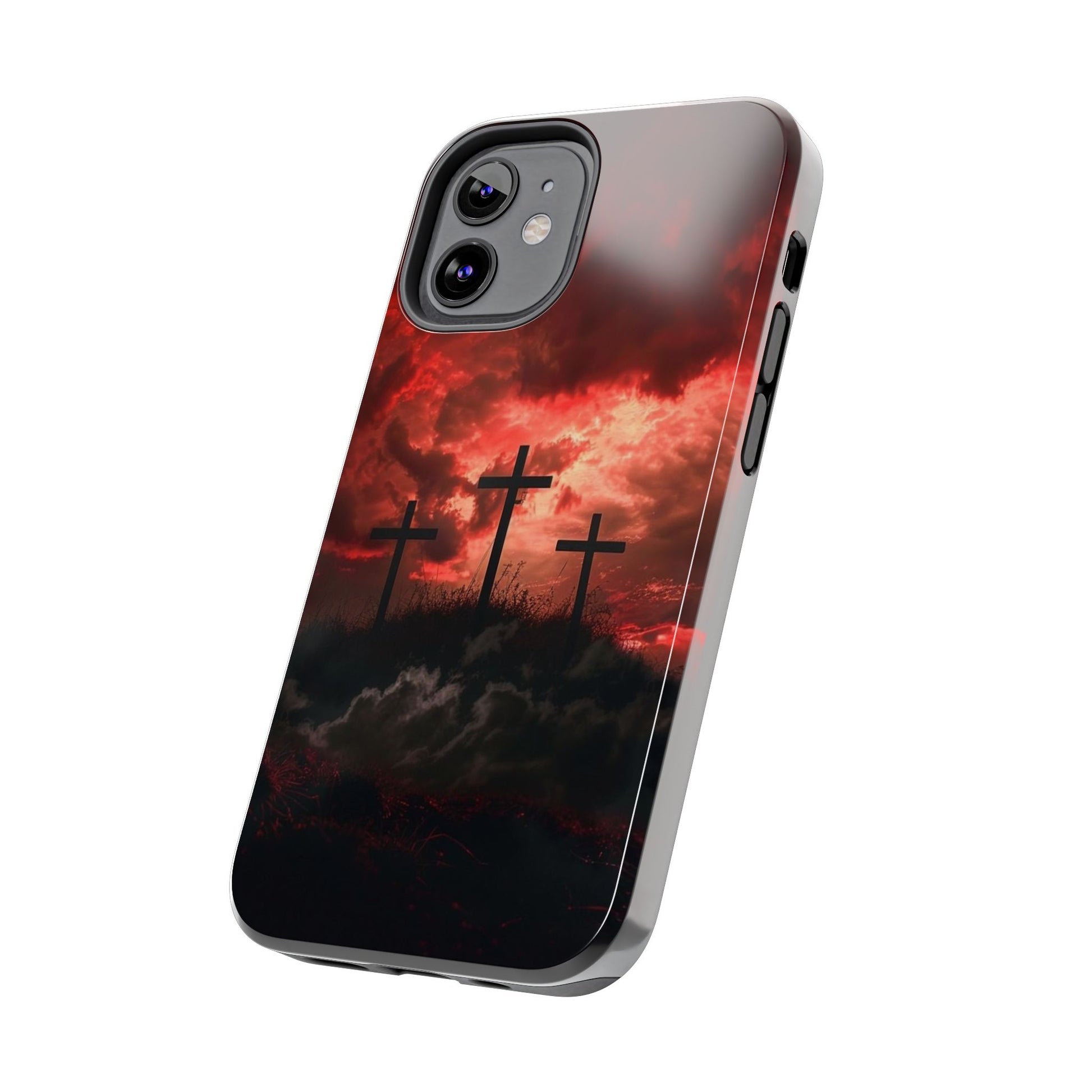 Crosses at Golgotha Christian Cases for iPhones & Samsung Phones