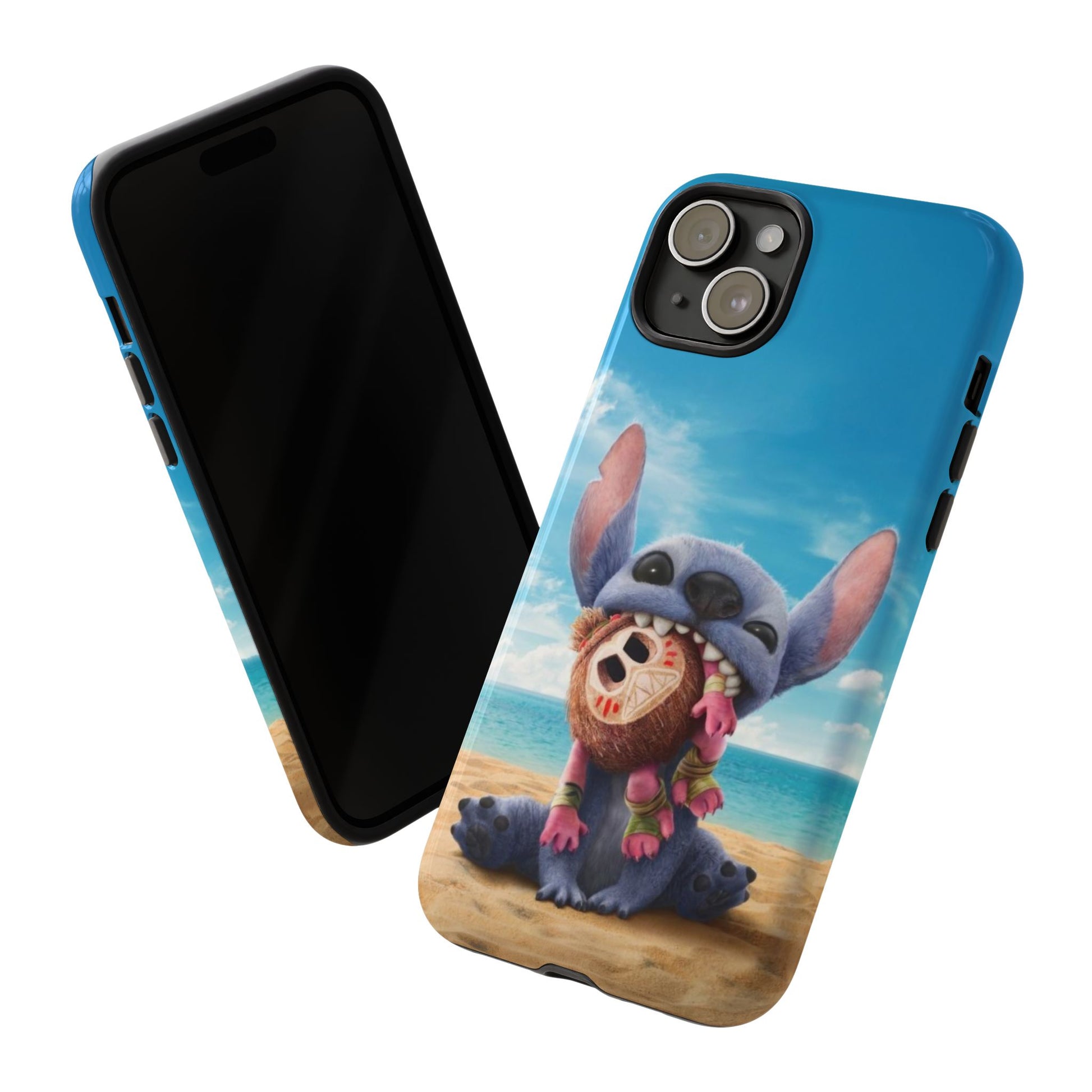 Stitch Beach Sunset Landscape Phone Case for iPhone, Samsung Galaxy, & Pixel Phones