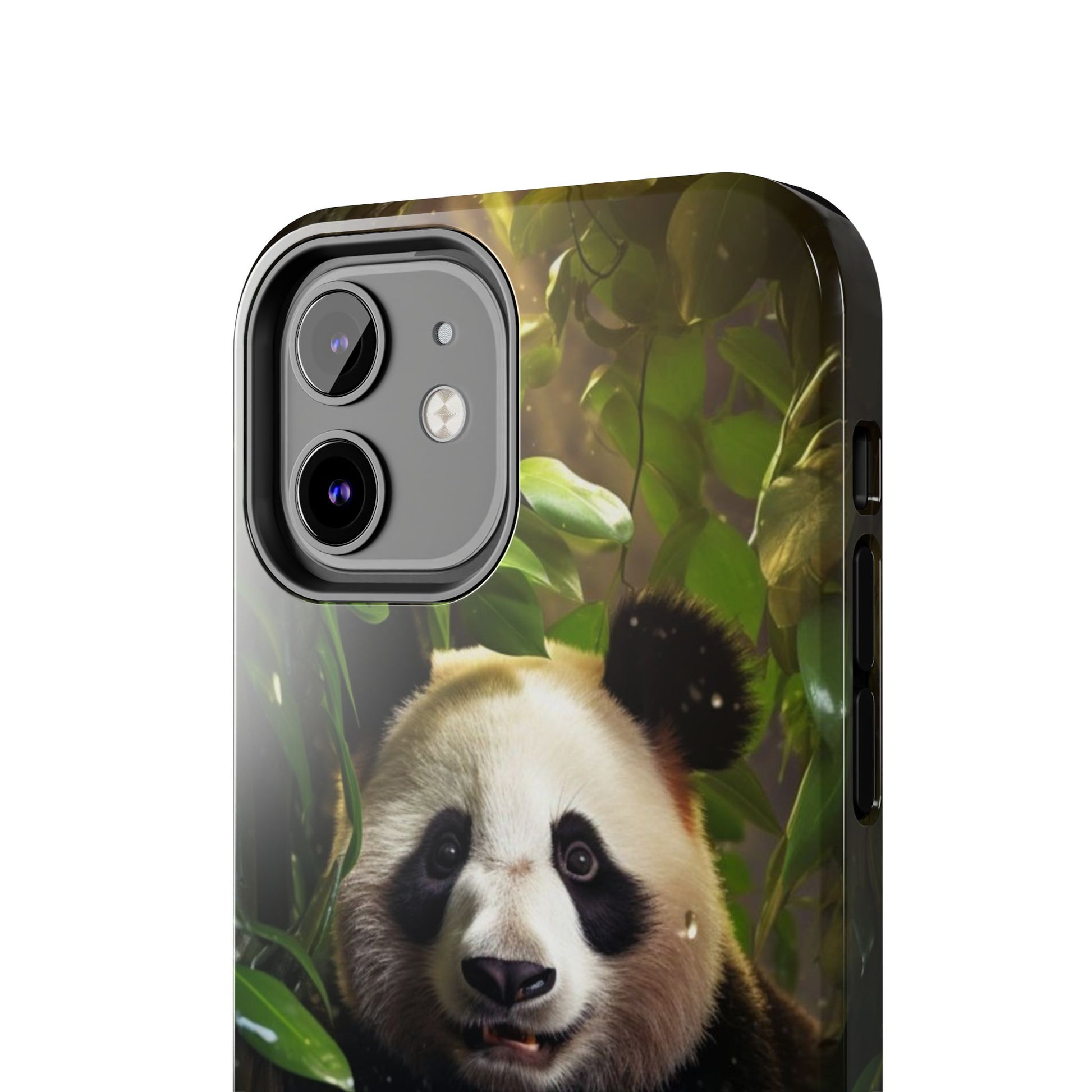 Smiling Panda Theme Phone Cases for iPhones & Samsung Phones