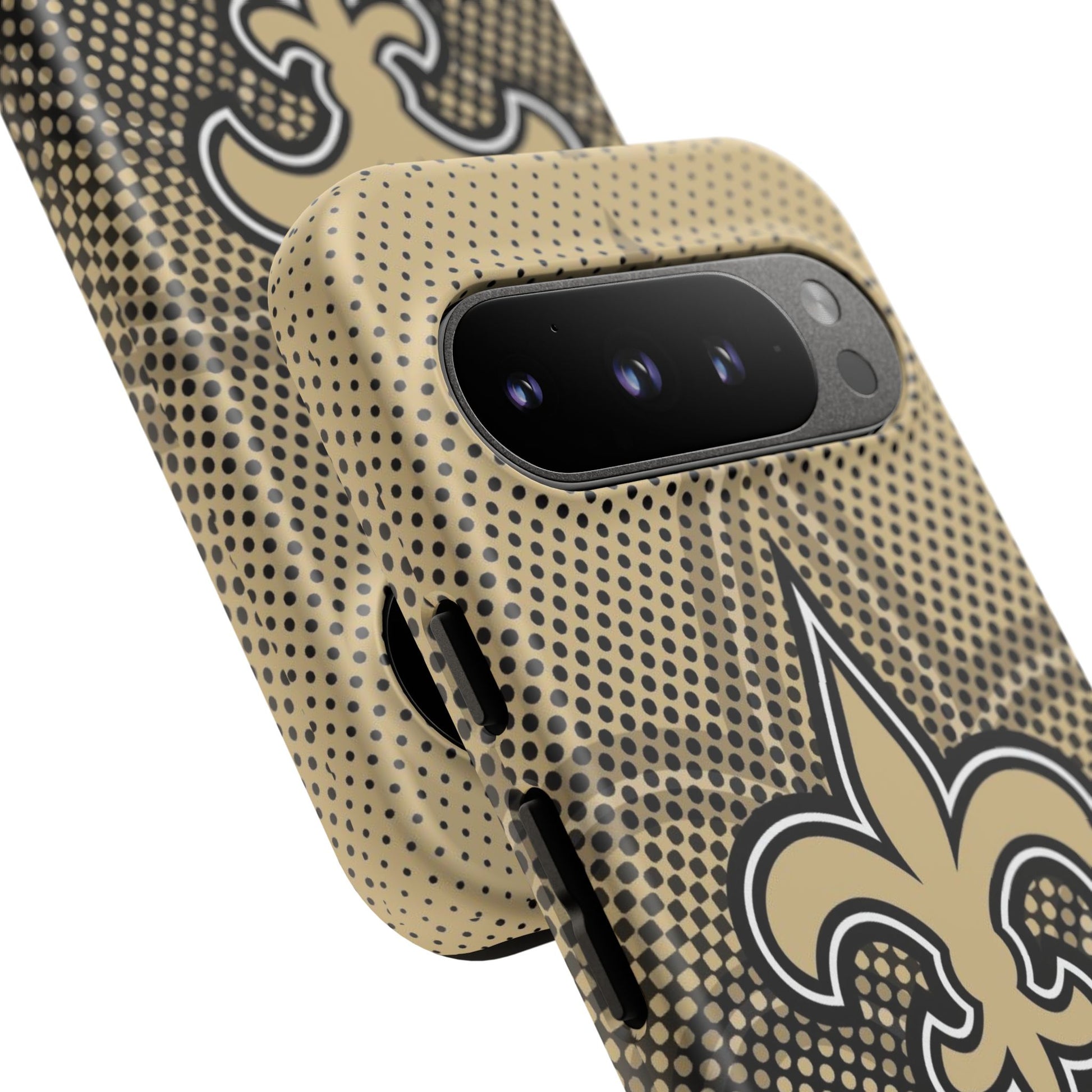 New Orleans Football Saints Logo Tough Cases for iPhones, Samsung, and Pixel