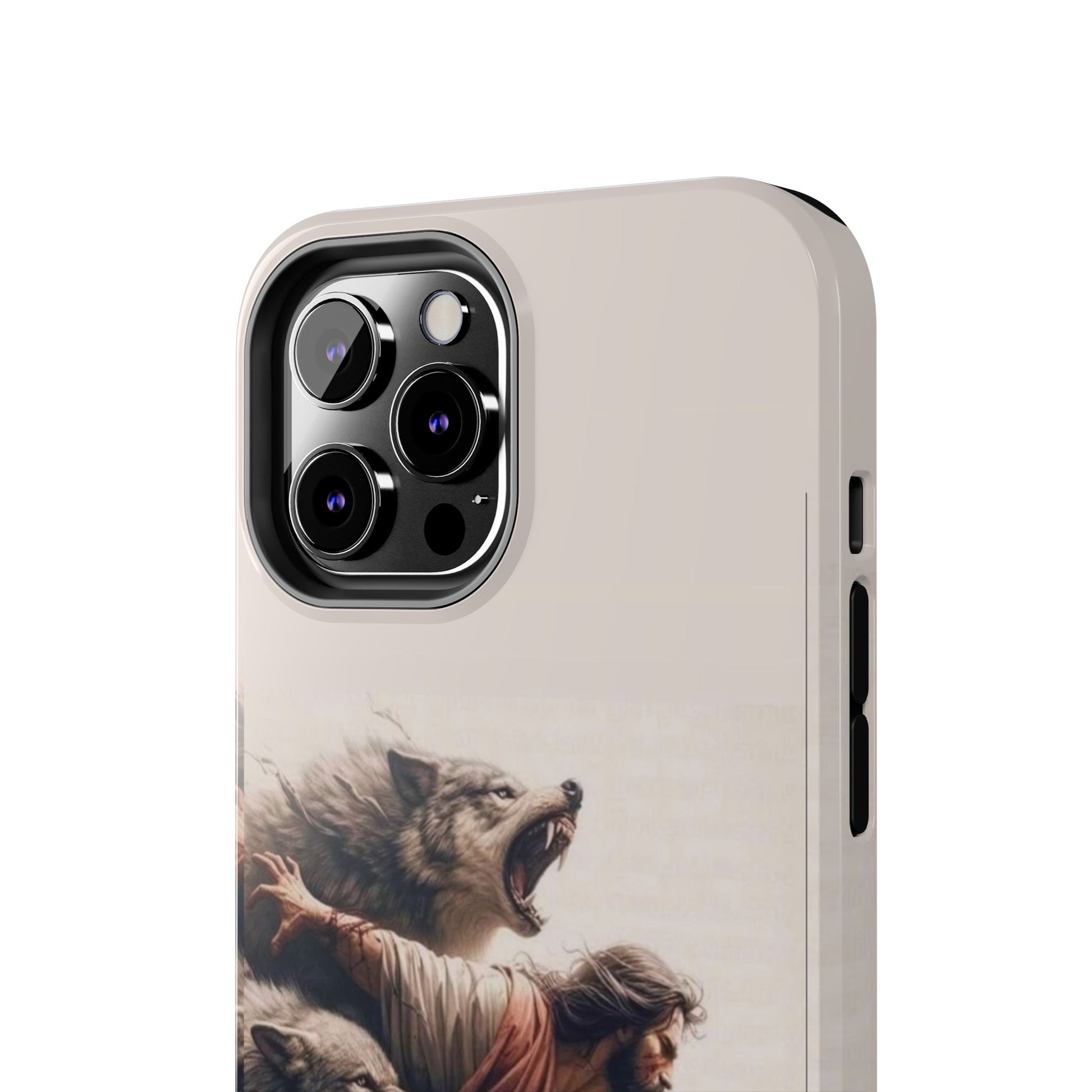 Jesus x Wolves Christian Themed Tough Phone Cases for Iphones & Samsung Phones