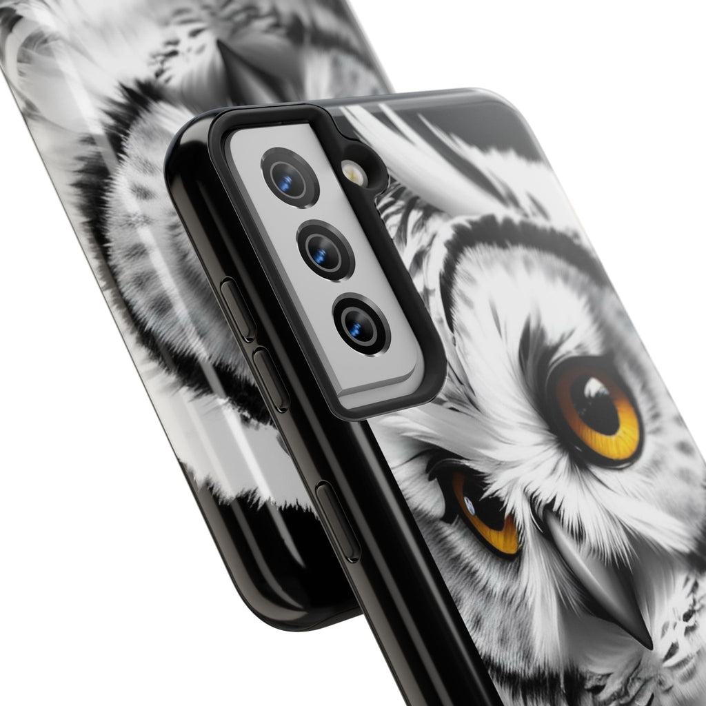 Snow Owl Phone Cases for iPhones & Samsung Phones