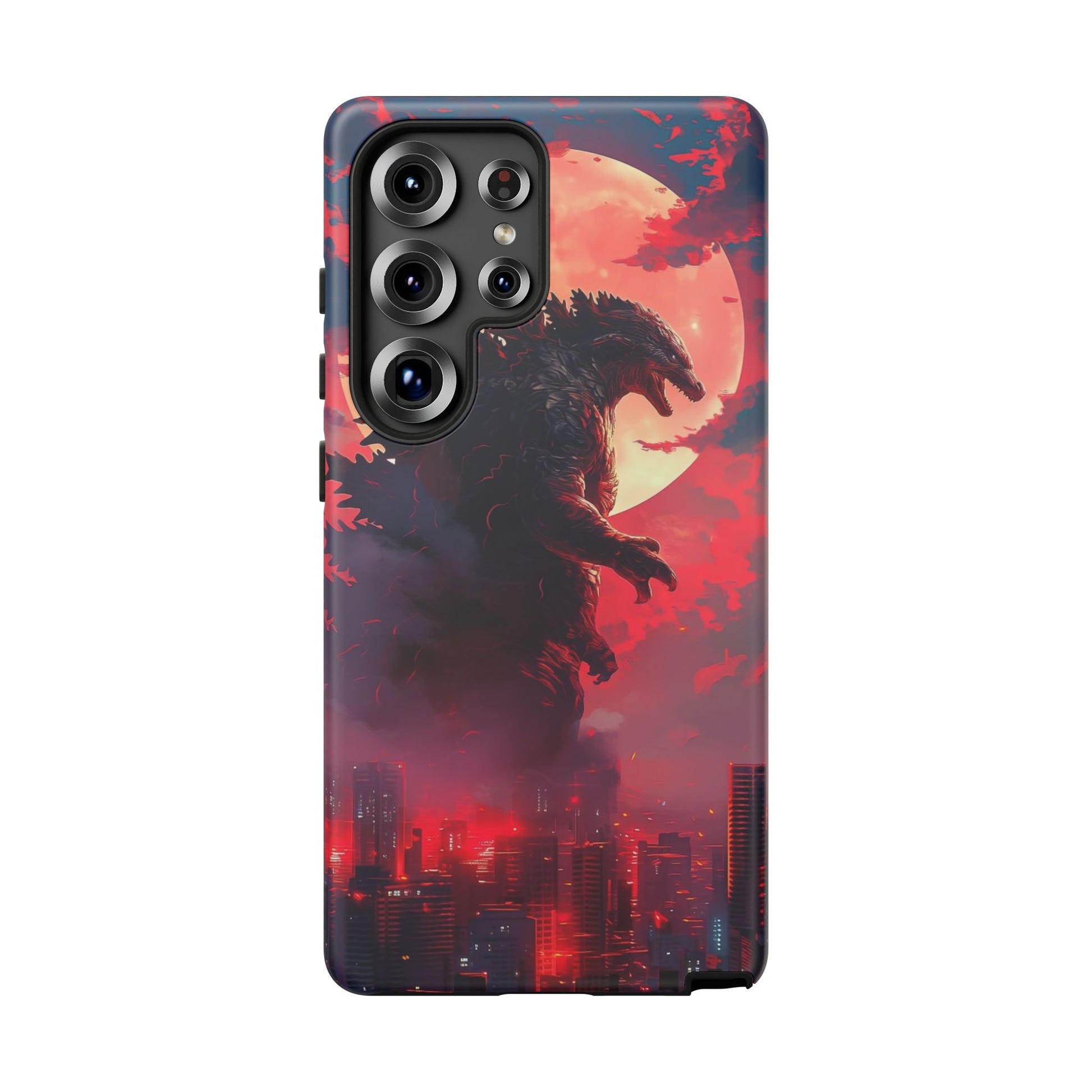 King of Monsters Godzilla Tough Phone Cases for iPhones, Samsung, and Pixel