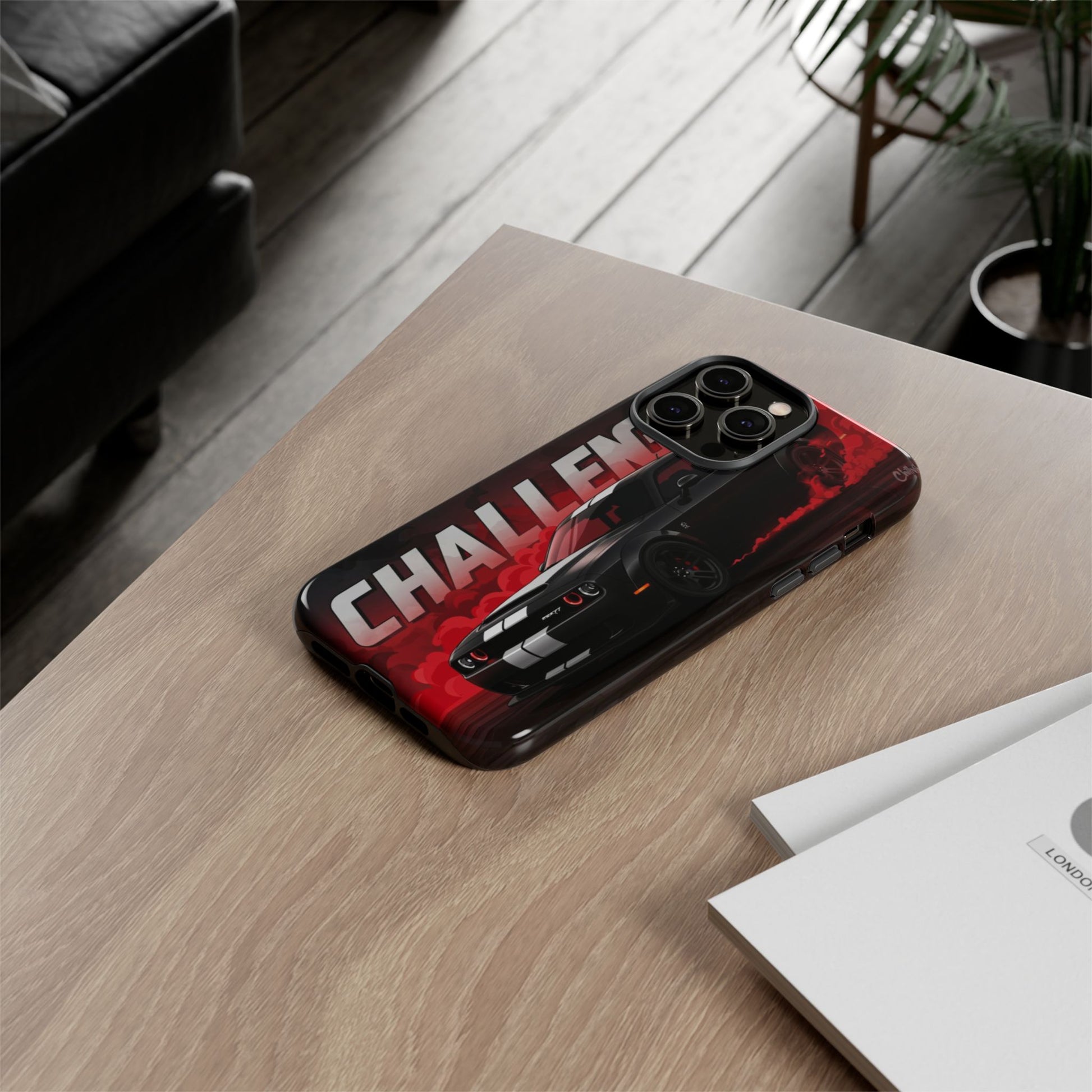 Hellcat Challenger Durable Tough Cases for iPhones, Samsung, and Pixel