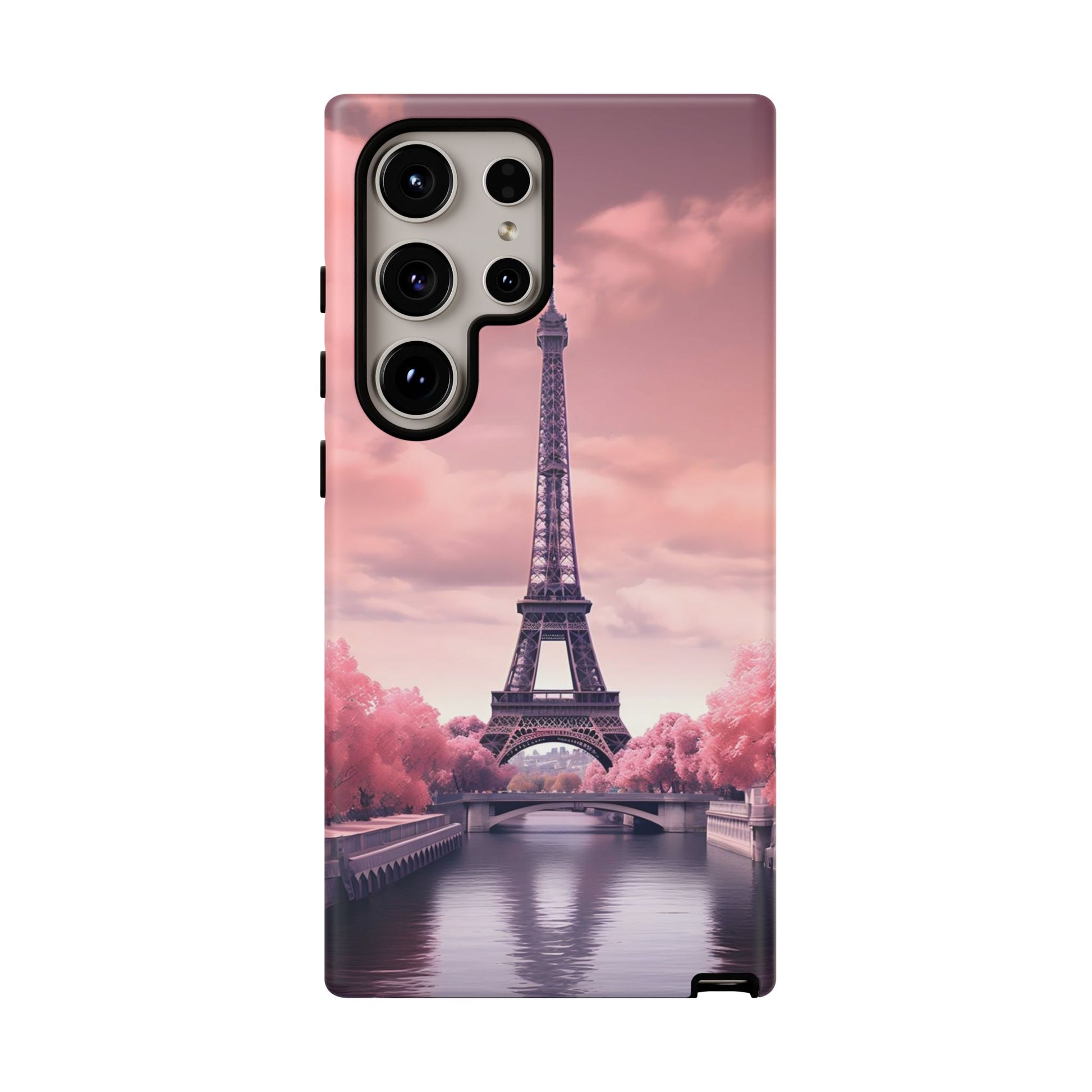 Eiffel Tower Paris Tough Cases for iPhones, Samsung, and Pixel
