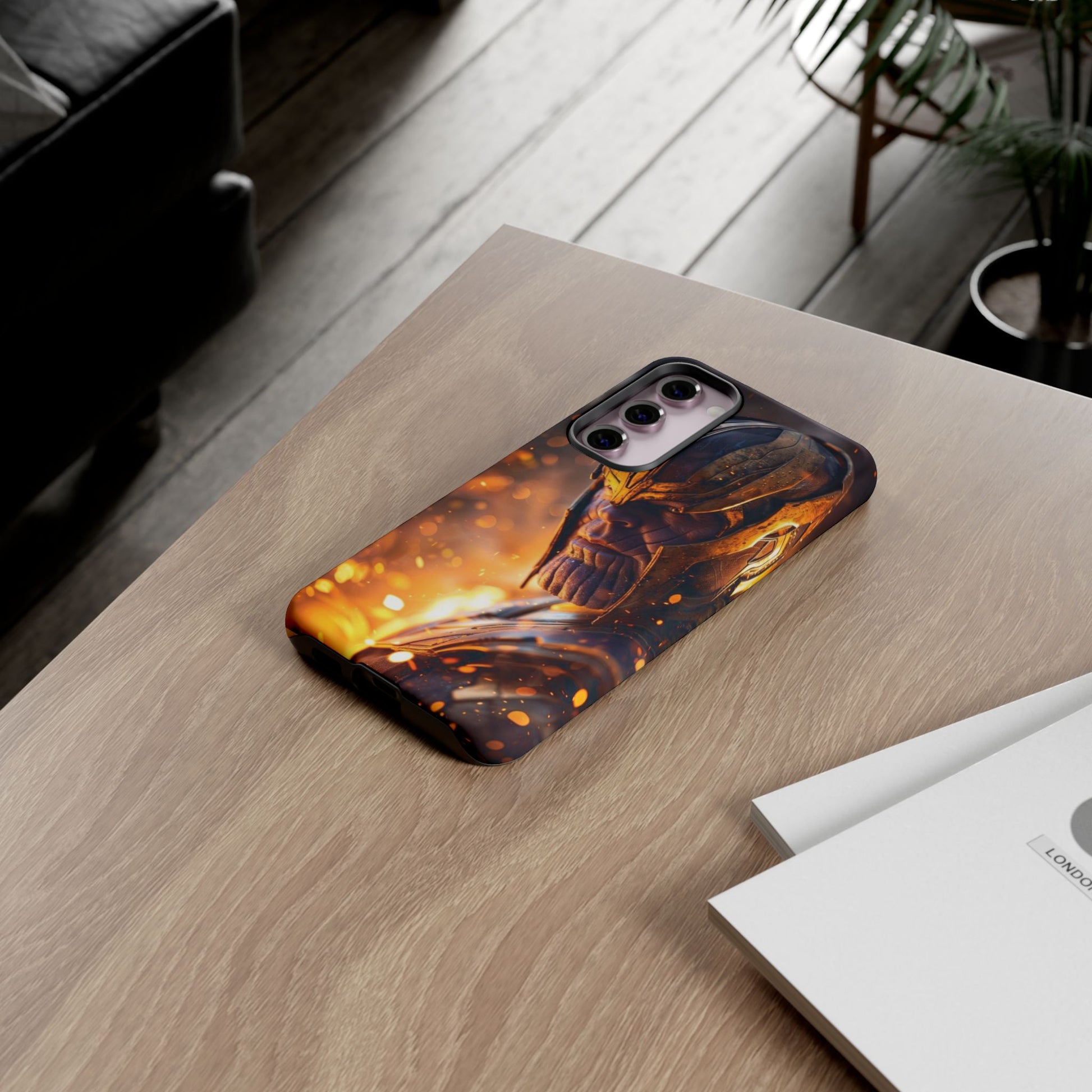 Marvel Villain Thanos Tough Cases for iPhones, Samsung, and Pixel