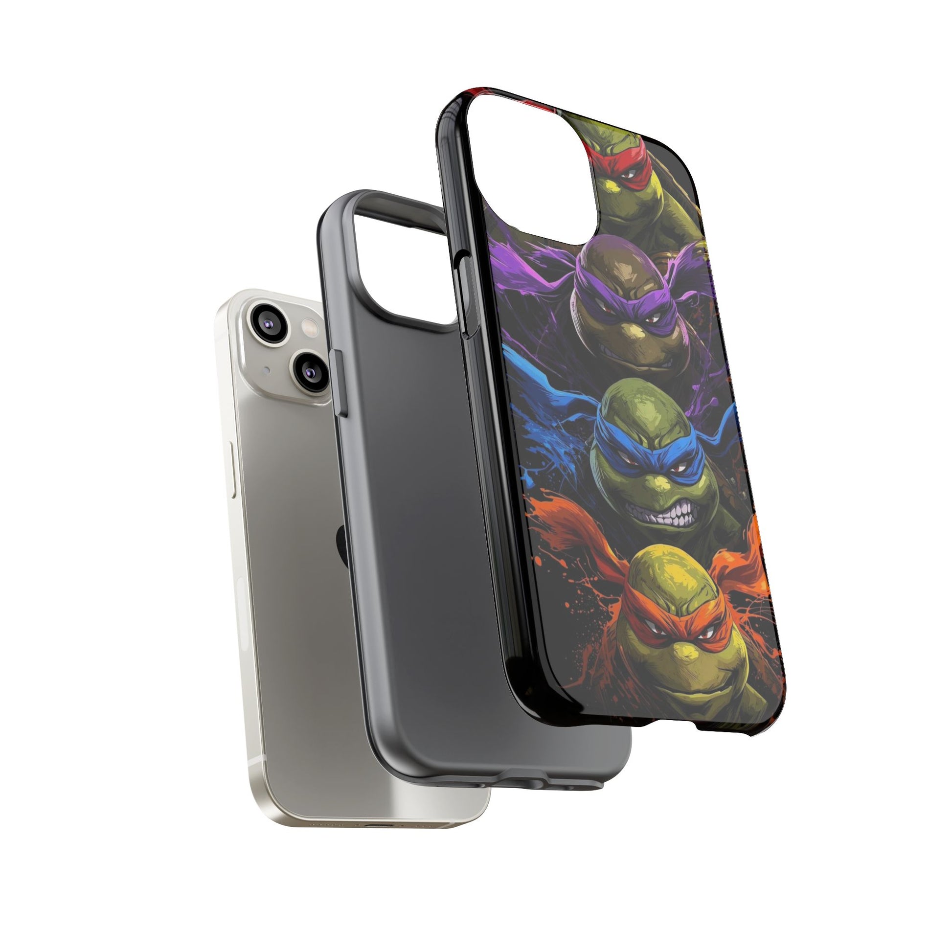 Ninja Turtles Tough Cases for iPhones, Samsung, and Pixel