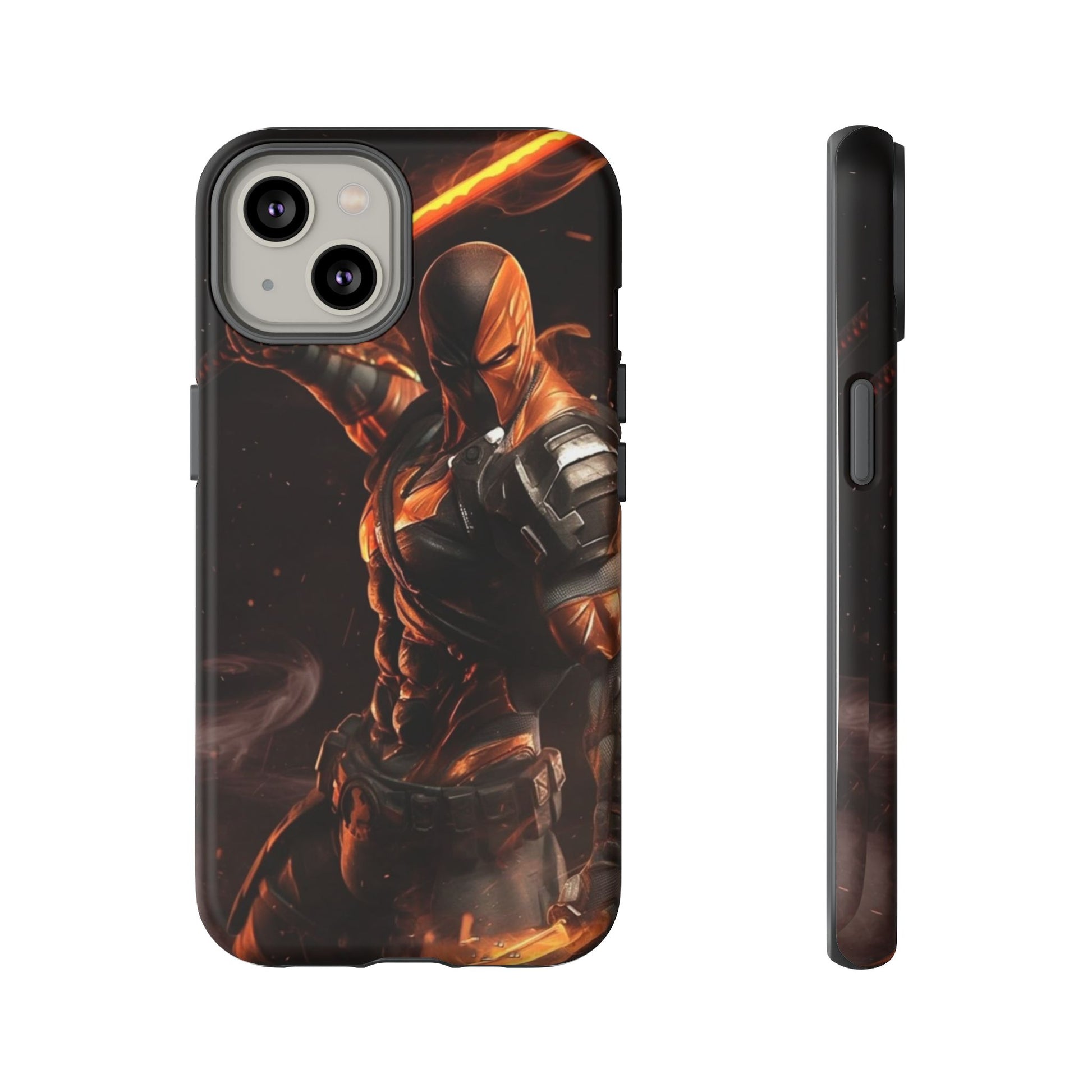 DC Comics Death Stroke Tough Cases for iPhones, Samsung, and Pixel