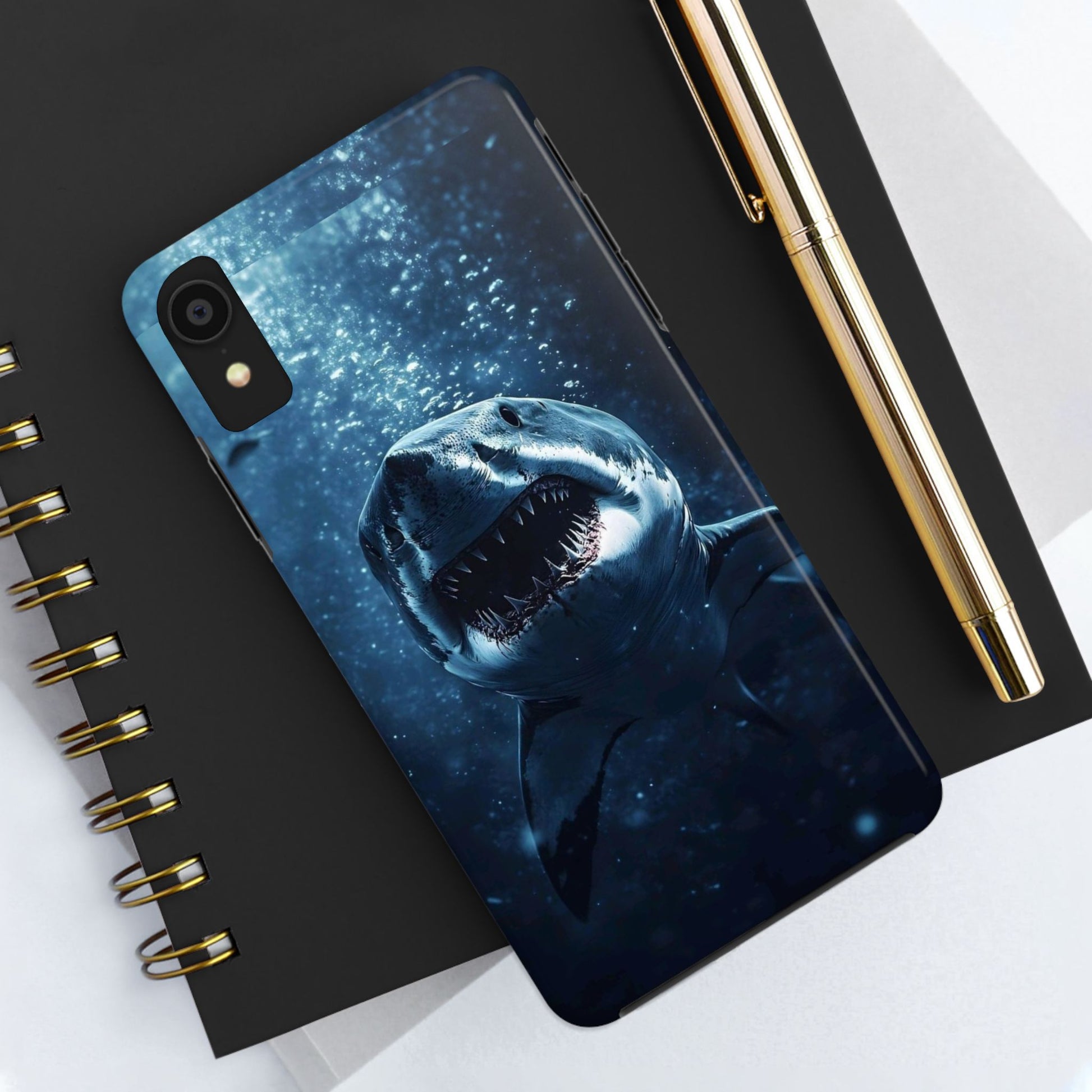 Great White Shark Theme Phone Cases for iPhones & Samsung Phones