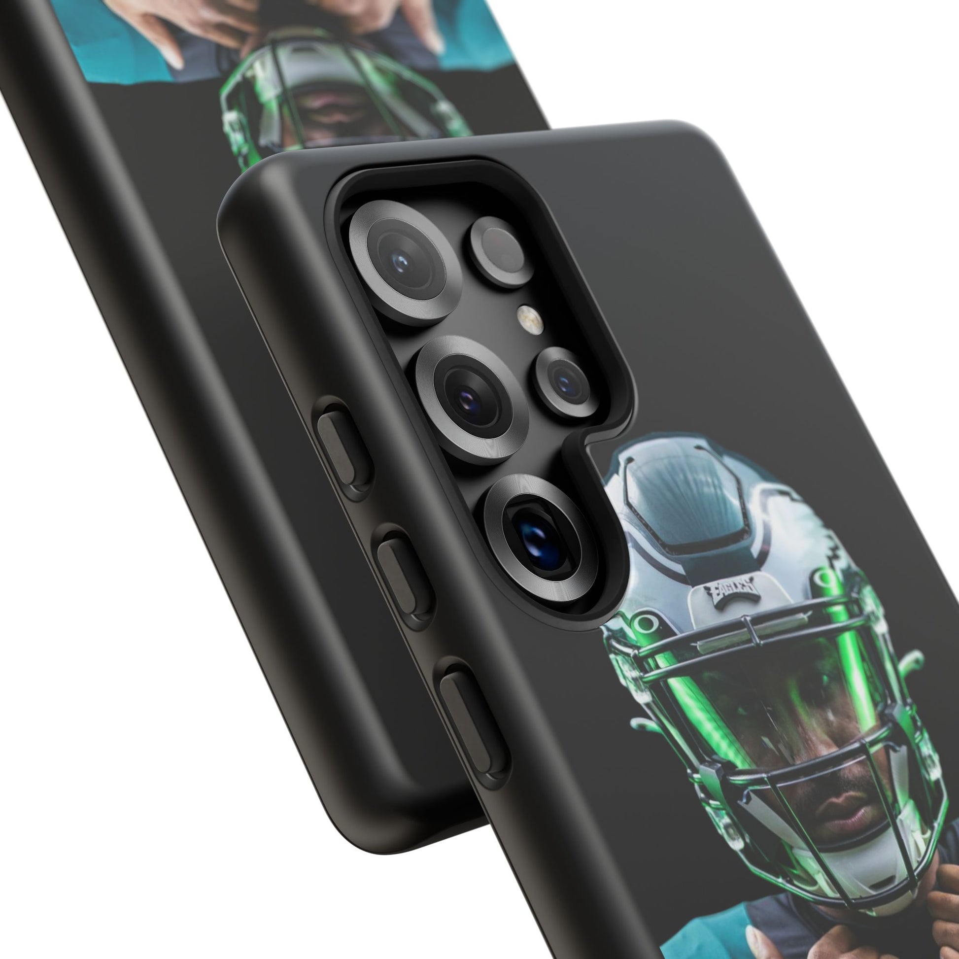 Eagles Football Jalen Hurts Tough Cases for iPhones, Samsung, and Pixel