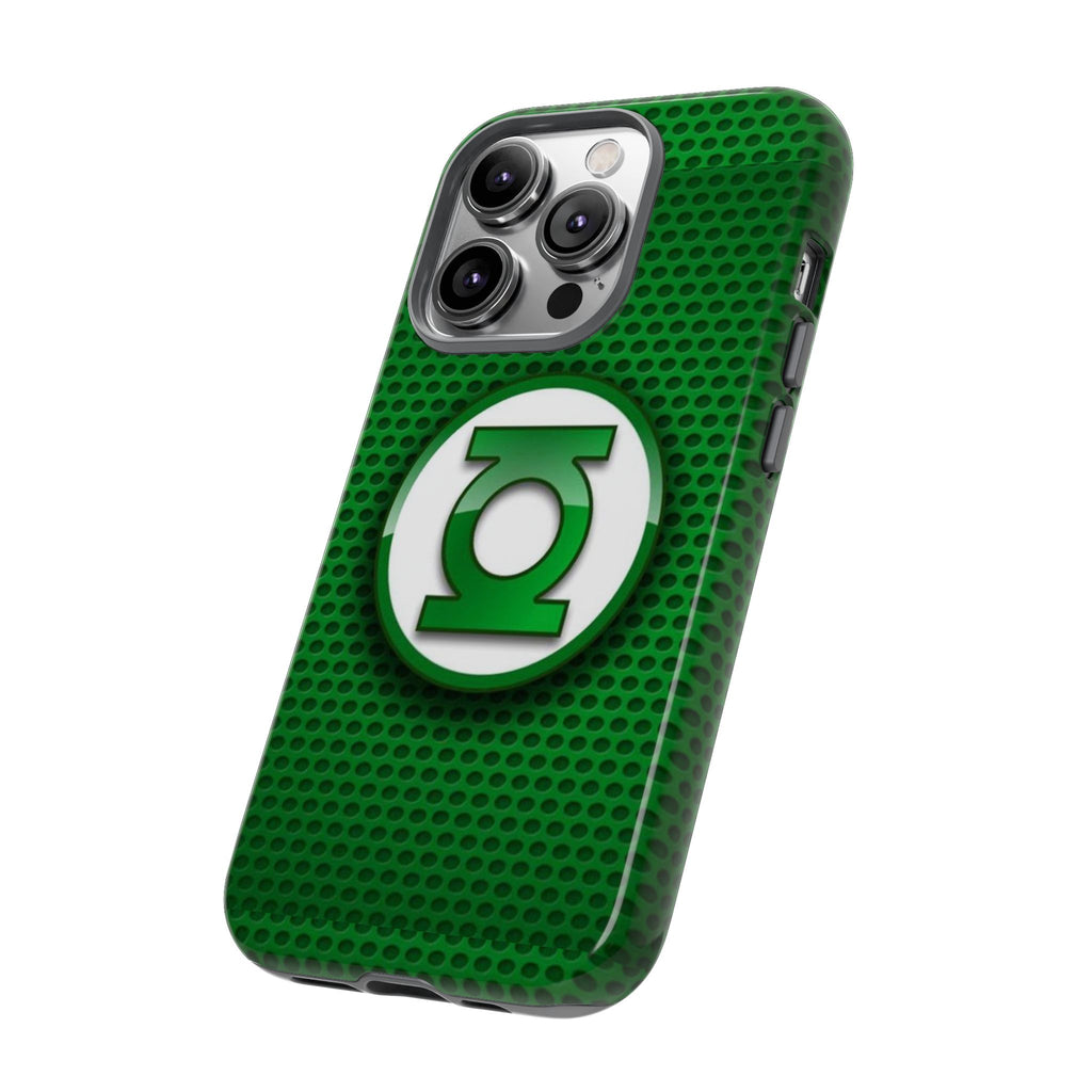 Green Lantern Logo Phone Case, Tough Cases, DC Case for iPhones, Samsung, and Pixel