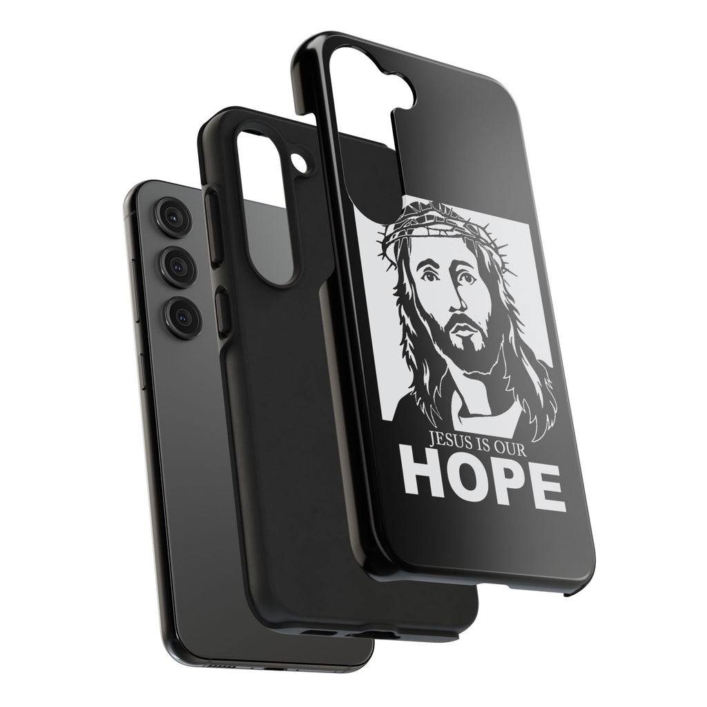 Jesus is Our Hope Christian Phone Cases for iPhones & Samsung Phones