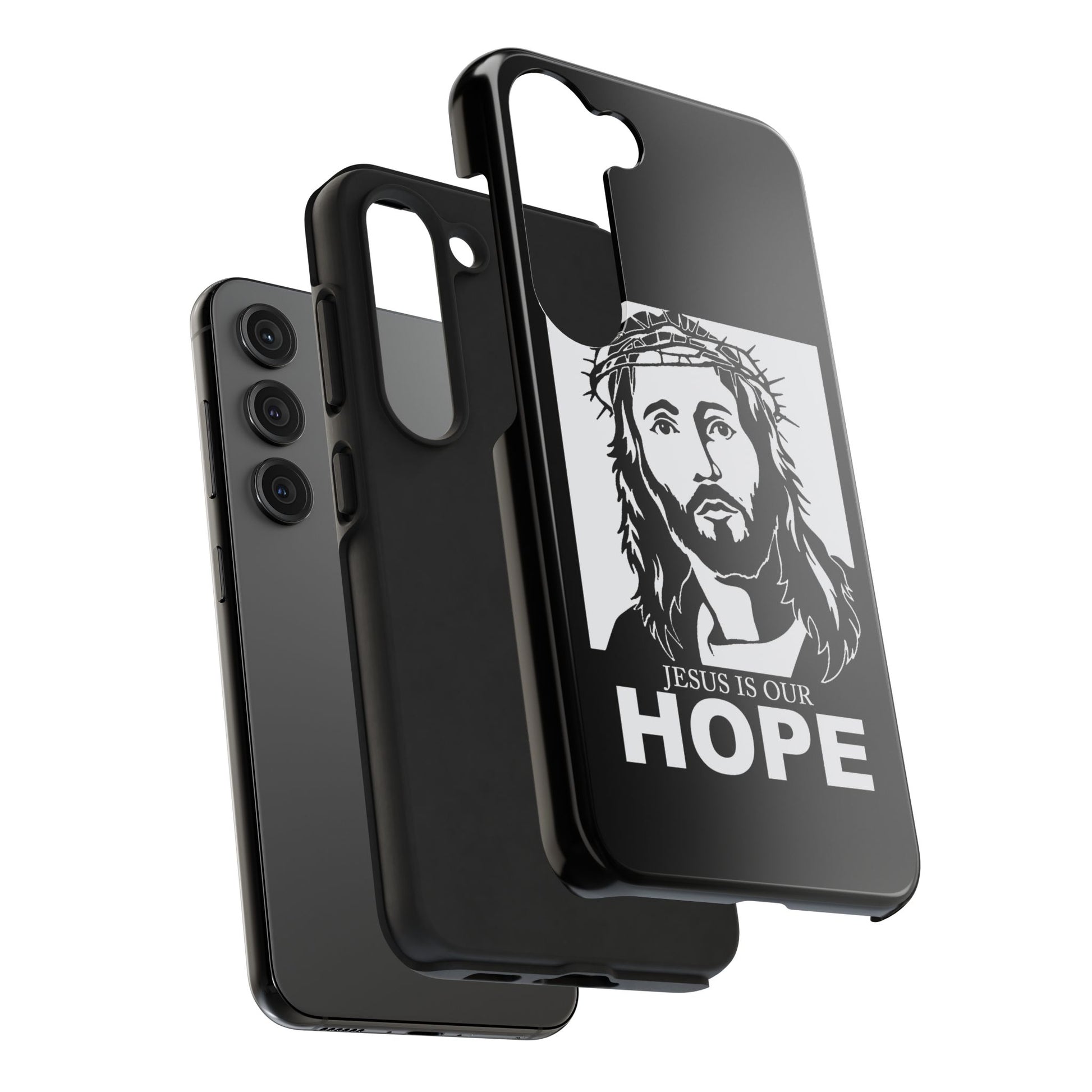 Jesus is Our Hope Christian Phone Cases for iPhones & Samsung Phones