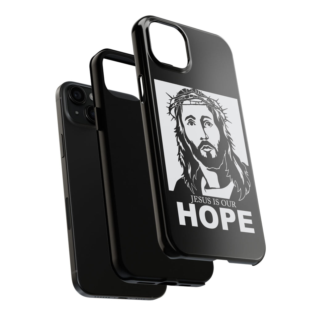 Jesus is Our Hope Christian Phone Cases for iPhones & Samsung Phones