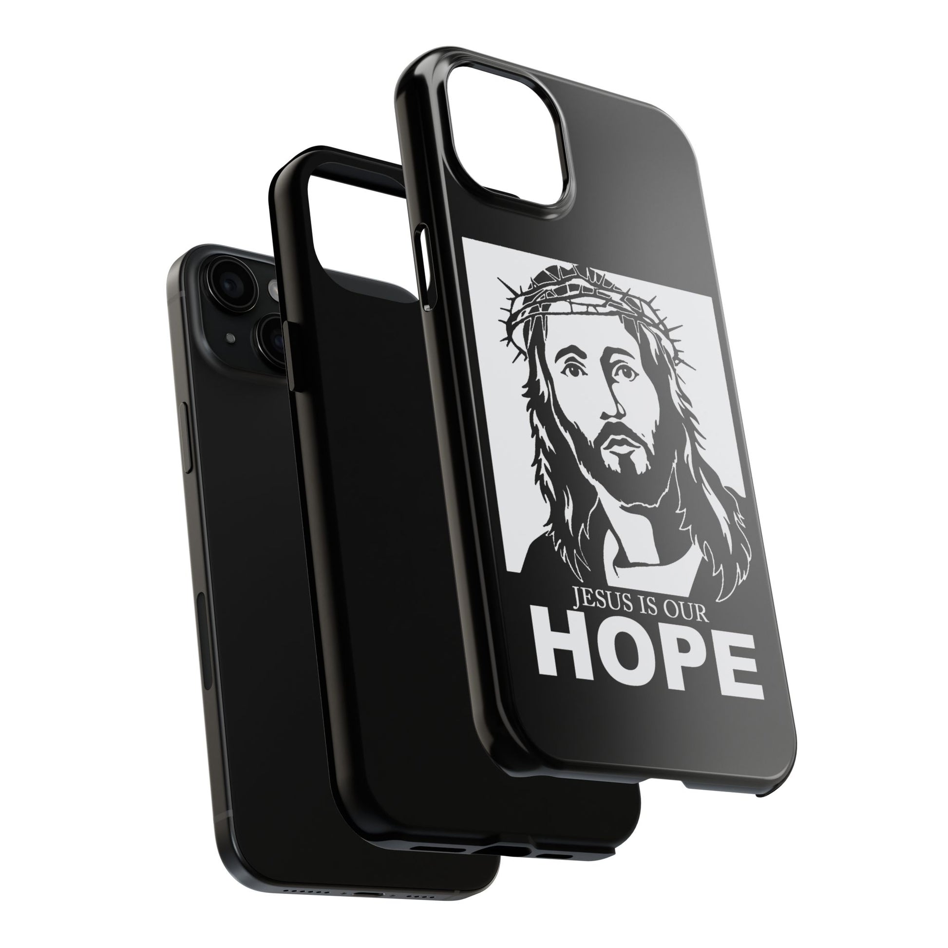 Jesus is Our Hope Christian Phone Cases for iPhones & Samsung Phones