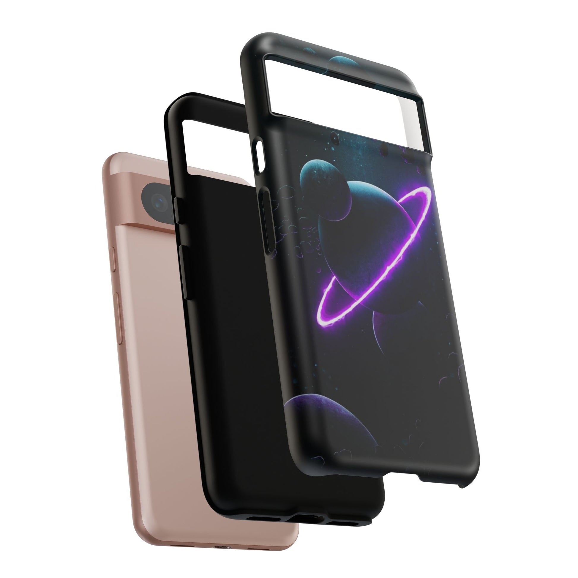 Space Themed Tough Cases for iPhones, Samsung, and Pixel