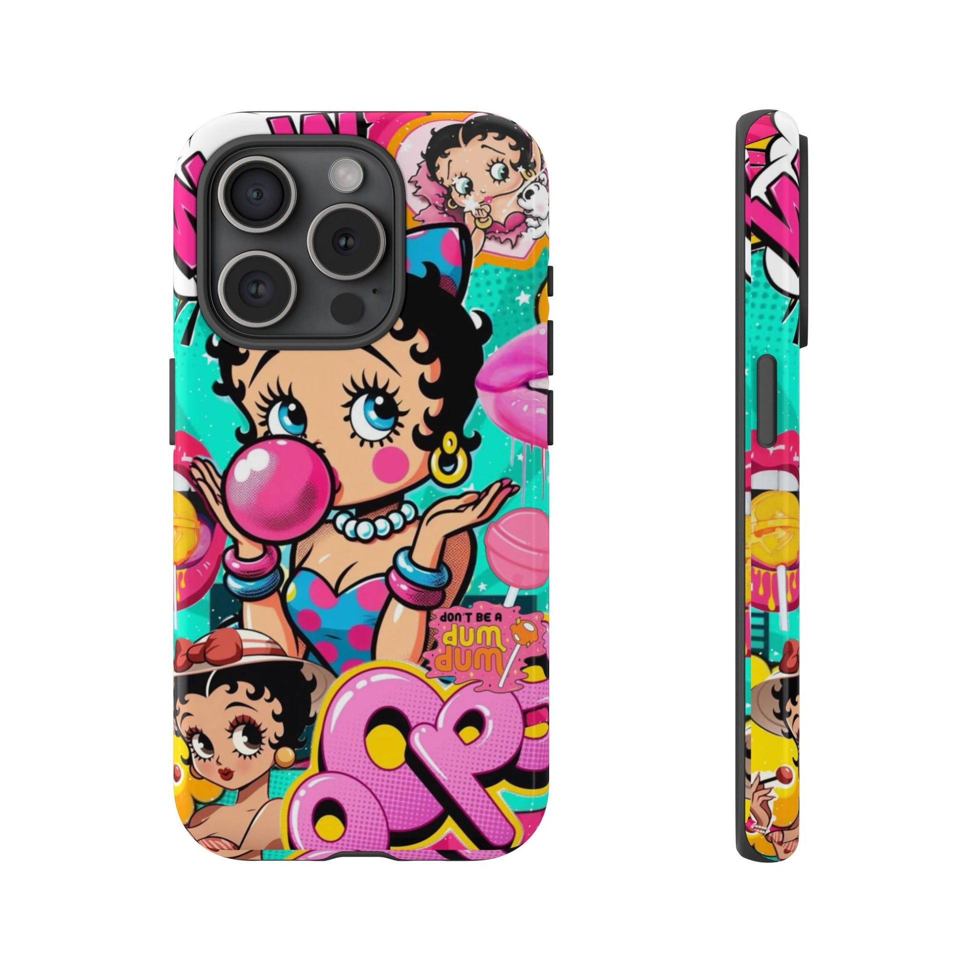 Betty Boop Comic Strip Phone Case for iPhone, Samsung Galaxy, & Pixel Phones