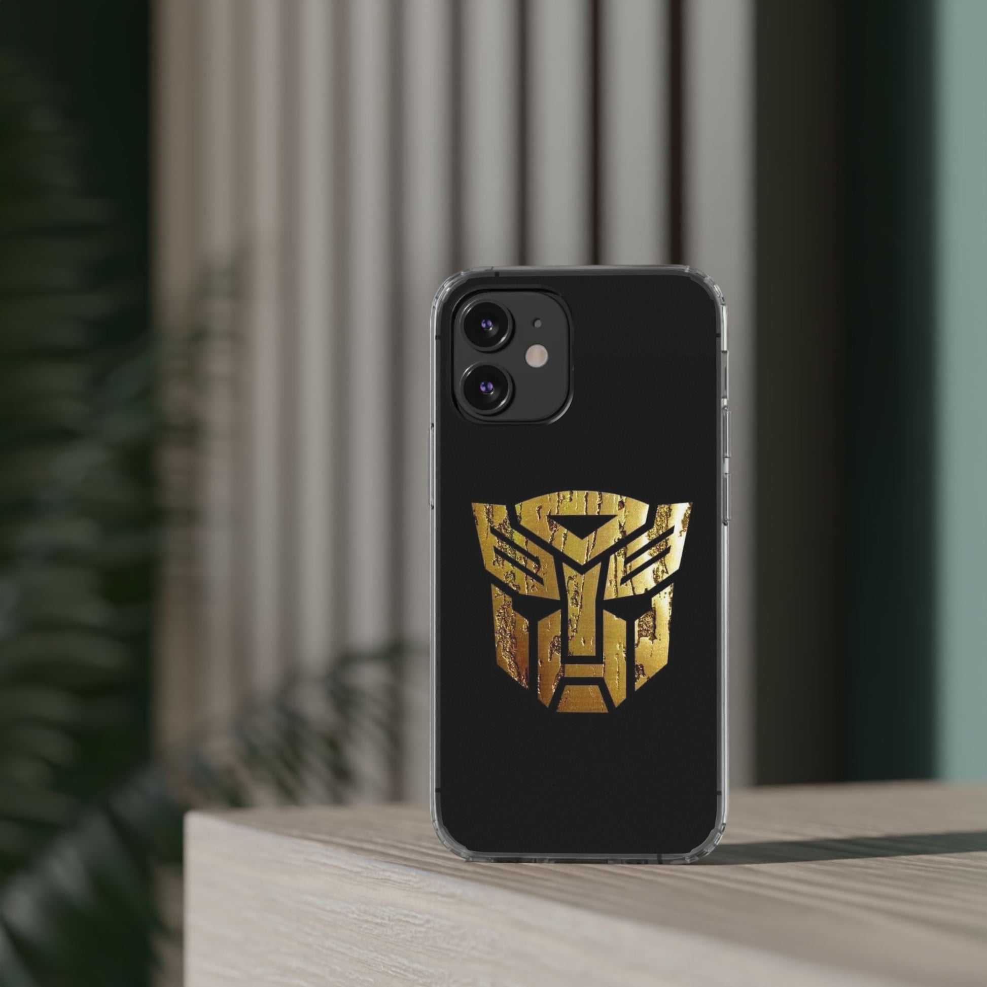 Phone Case, Autobot Logo Clear Case for iPhone and Samsung