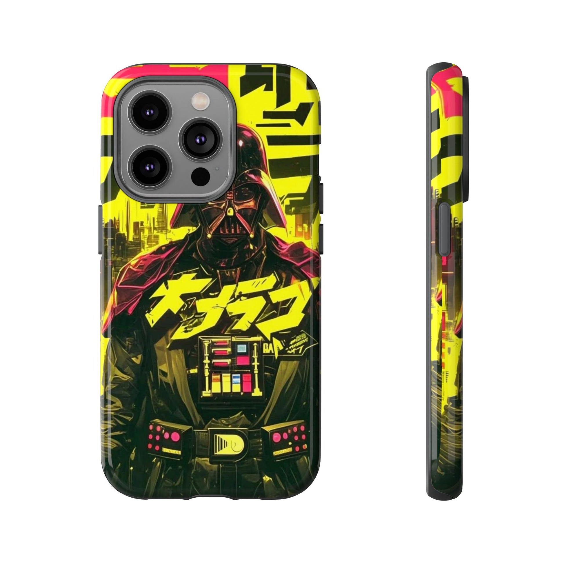 Cyberpunk X Vader Tough Cases for iPhones, Samsung, and Pixel